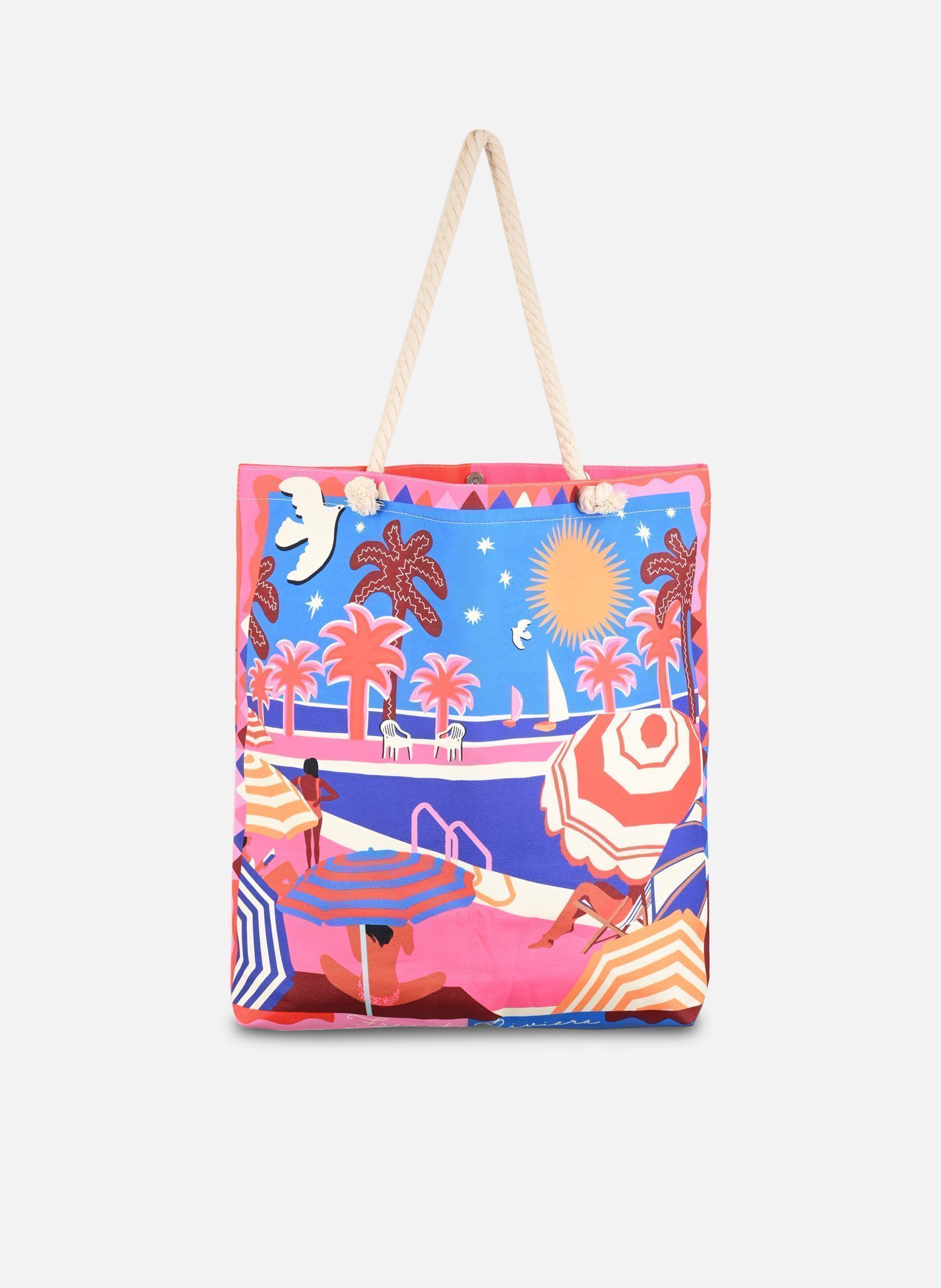 Cabas BARNABY CHACHACHA femme multicolore Wild Cabas BARNABY CHACHACHA femme multicolore Rouge