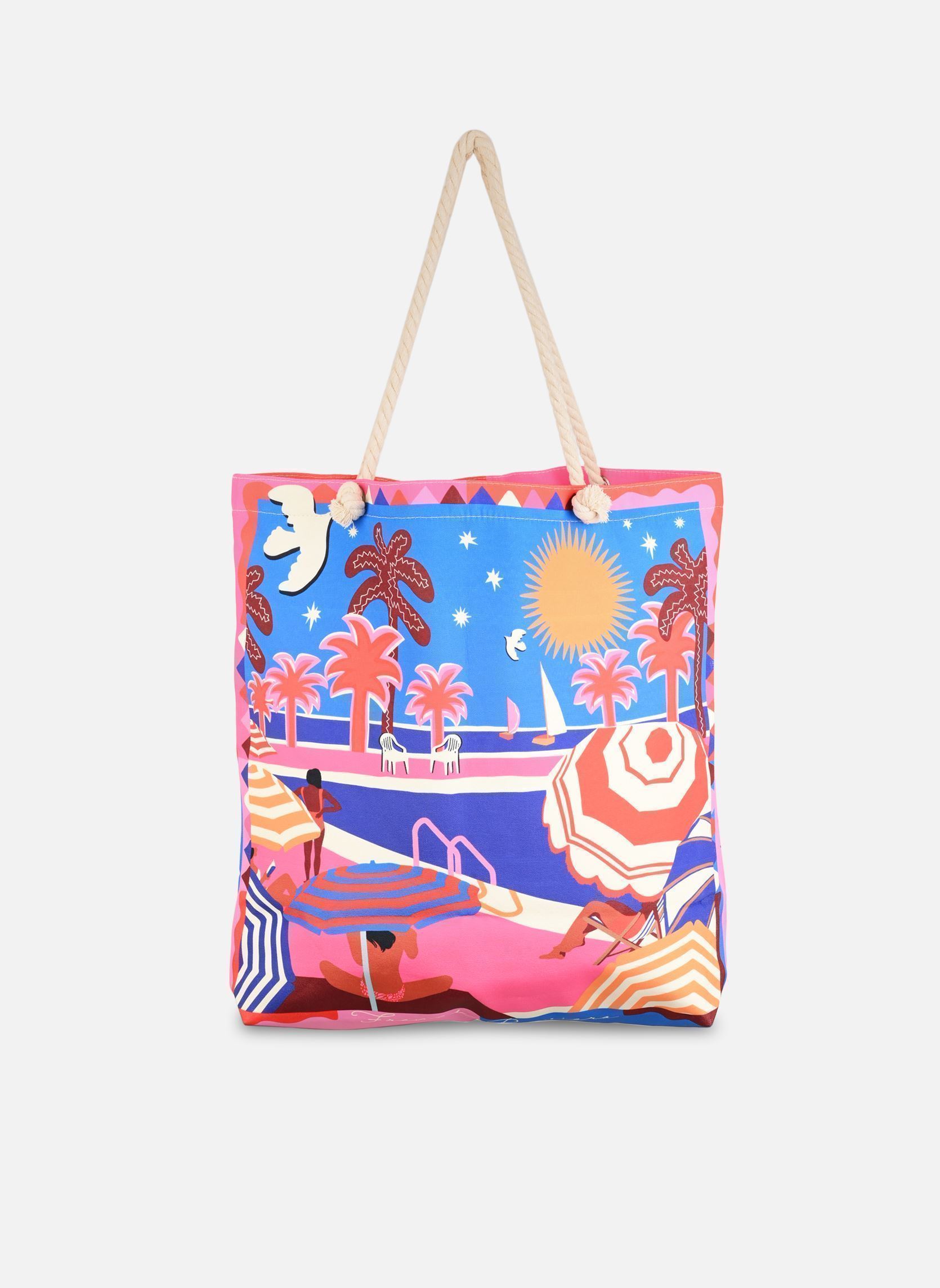 Cabas BARNABY CHACHACHA femme multicolore Wild Cabas BARNABY CHACHACHA femme multicolore Rouge