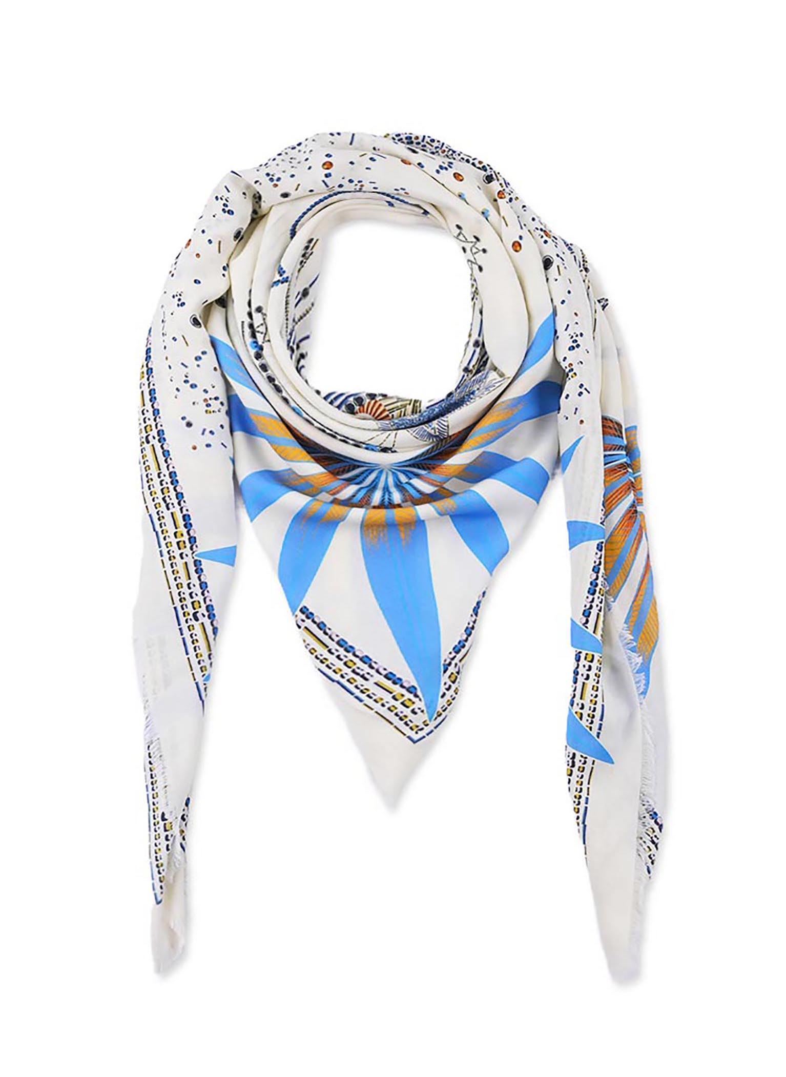 Foulards COMETE BIG femme blanc Wild Foulards COMETE BIG femme blanc Blanc
