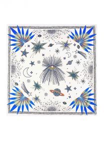 Foulards COMETE BIG femme blanc