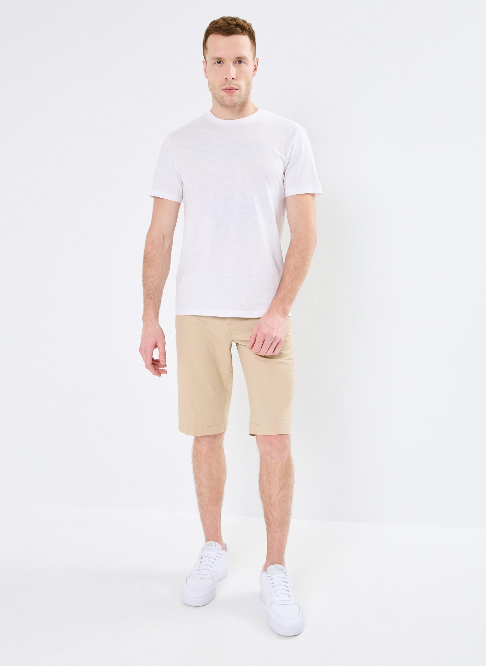 Tee-shirts manches courtes TAHIK homme blanc Marvin&Co Tee-shirts manches courtes TAHIK homme blanc Bright white