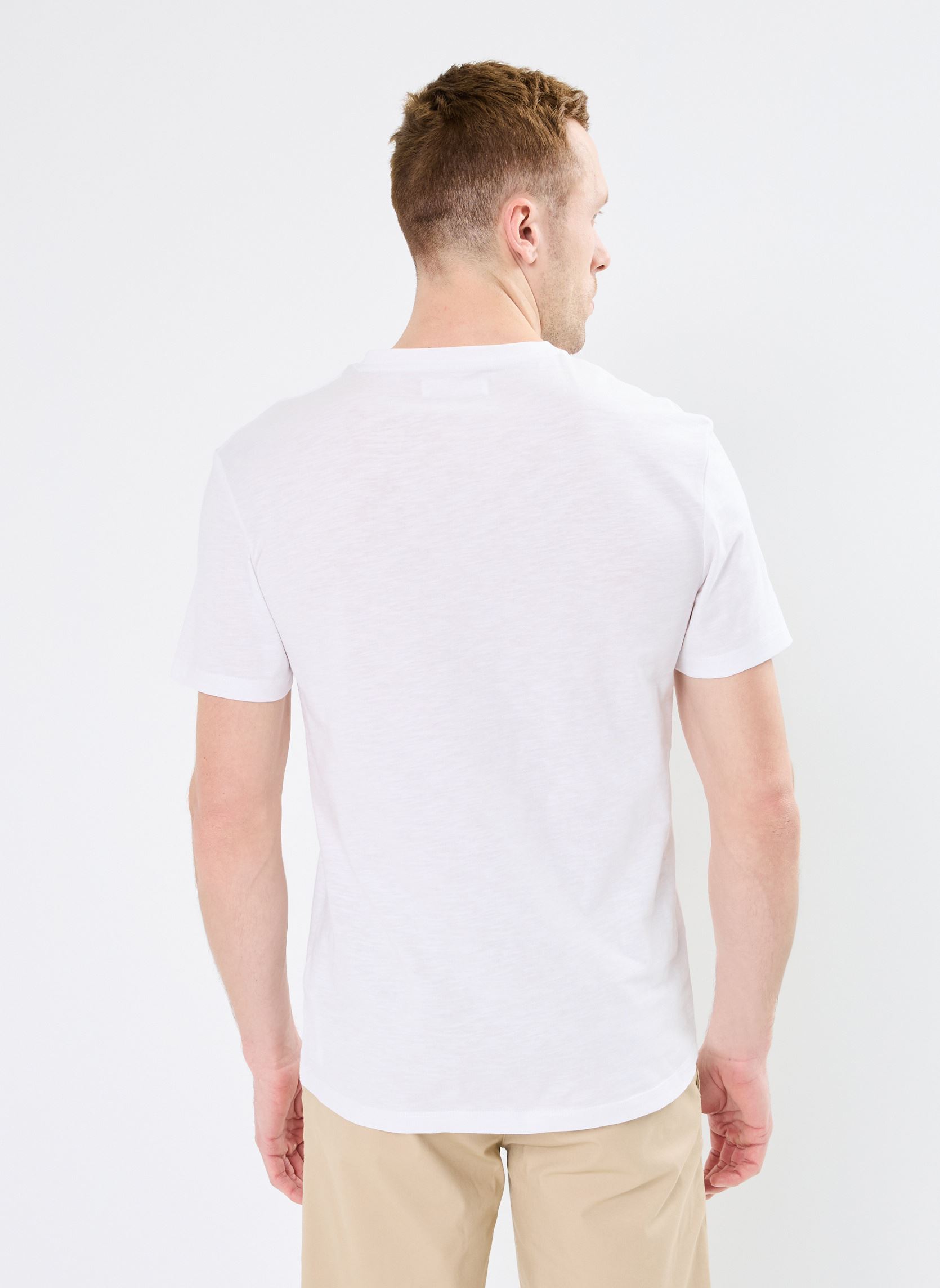 Tee-shirts manches courtes TAHIK homme blanc Marvin&Co Tee-shirts manches courtes TAHIK homme blanc Bright white
