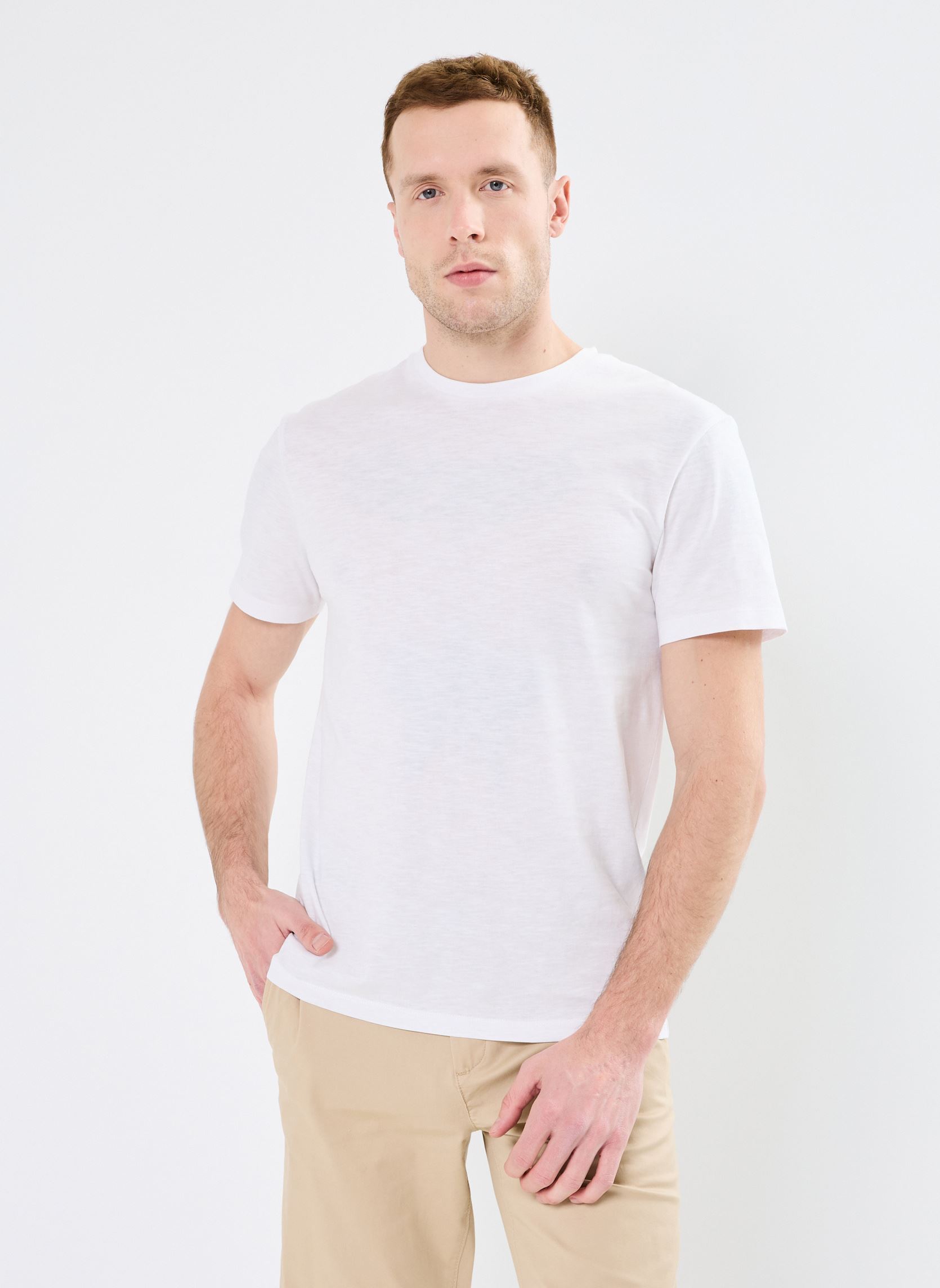 Tee-shirts manches courtes TAHIK homme blanc Marvin&Co Tee-shirts manches courtes TAHIK homme blanc Bright white