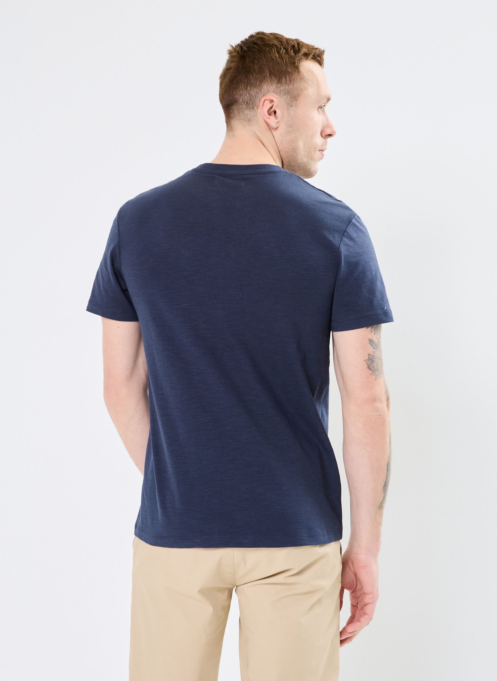 Kurzarm-T-Shirts TAHIK herren blau Marvin&Co Kurzarm-T-Shirts TAHIK herren blau BLACK IRIS