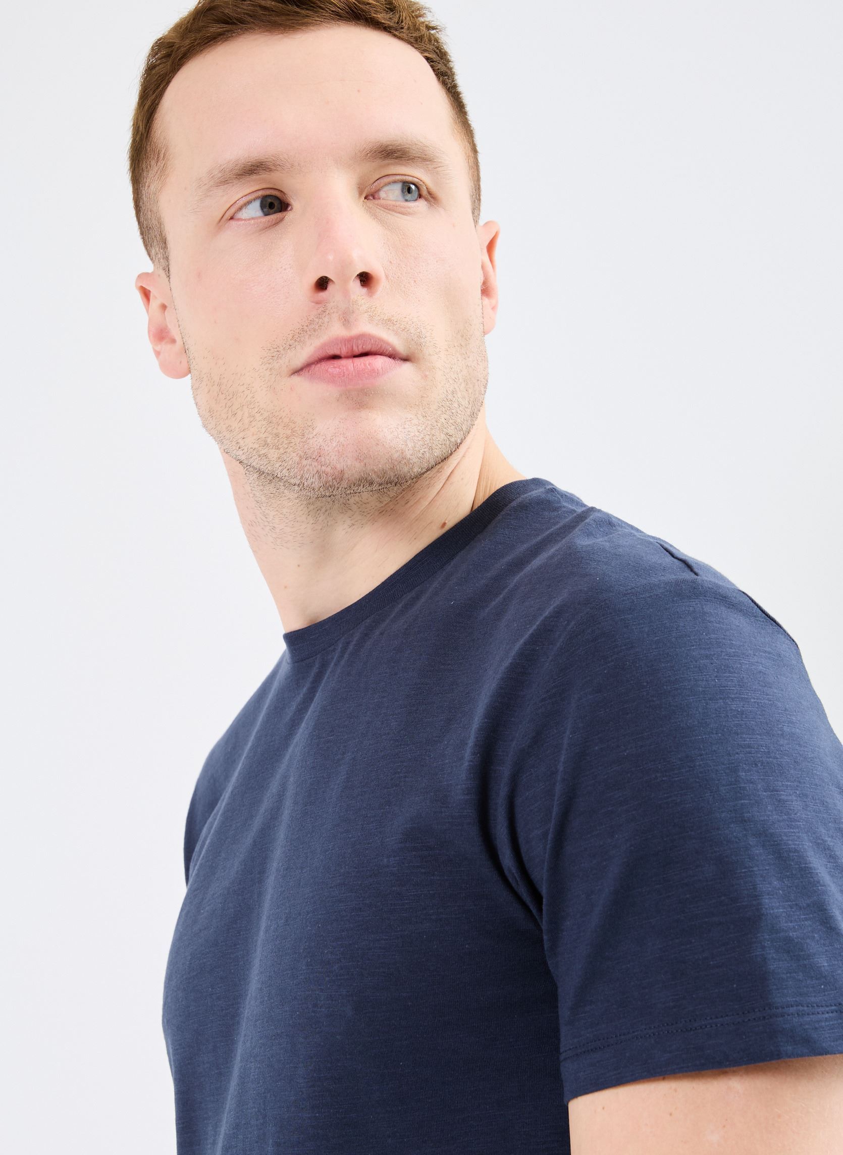 Kurzarm-T-Shirts TAHIK herren blau Marvin&Co Kurzarm-T-Shirts TAHIK herren blau BLACK IRIS