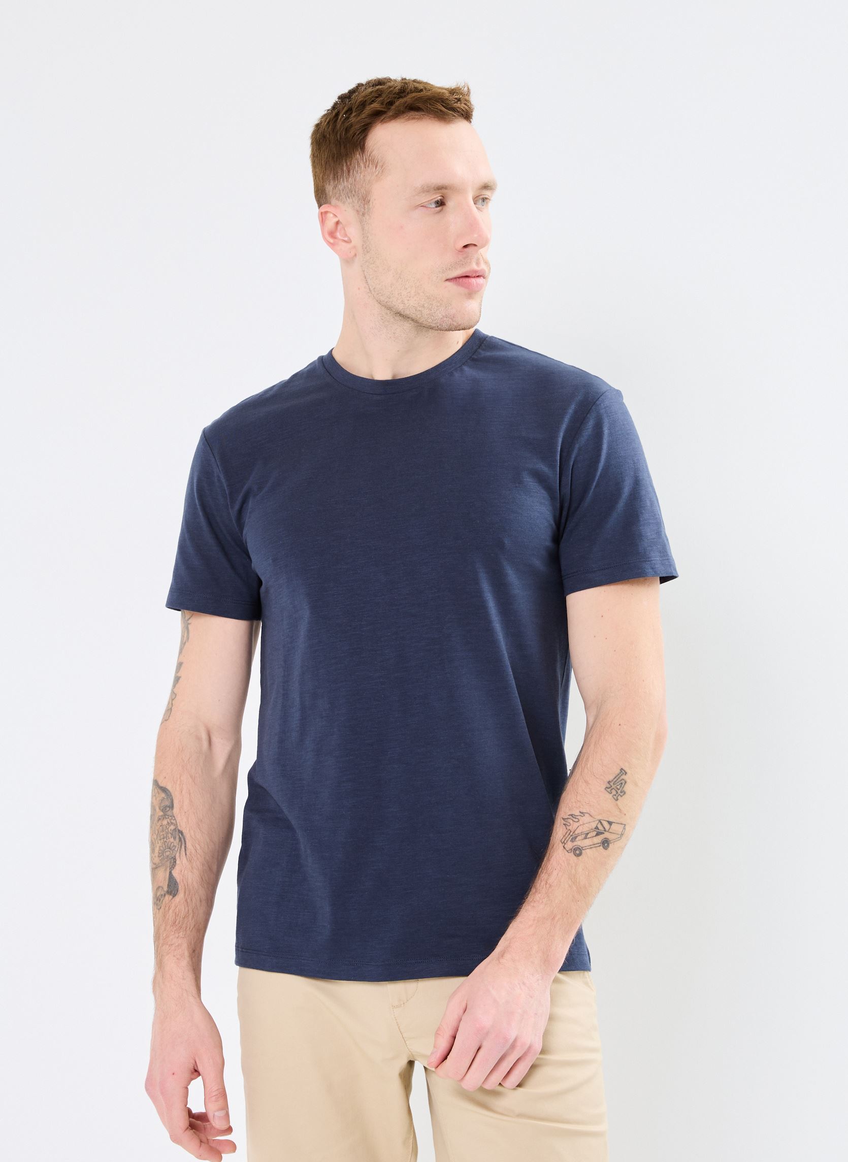 Kurzarm-T-Shirts TAHIK herren blau Marvin&Co Kurzarm-T-Shirts TAHIK herren blau BLACK IRIS