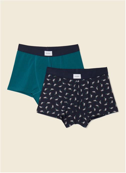 Bonobo Slips Boxers, Caleçons - PACDUCKH homme vert