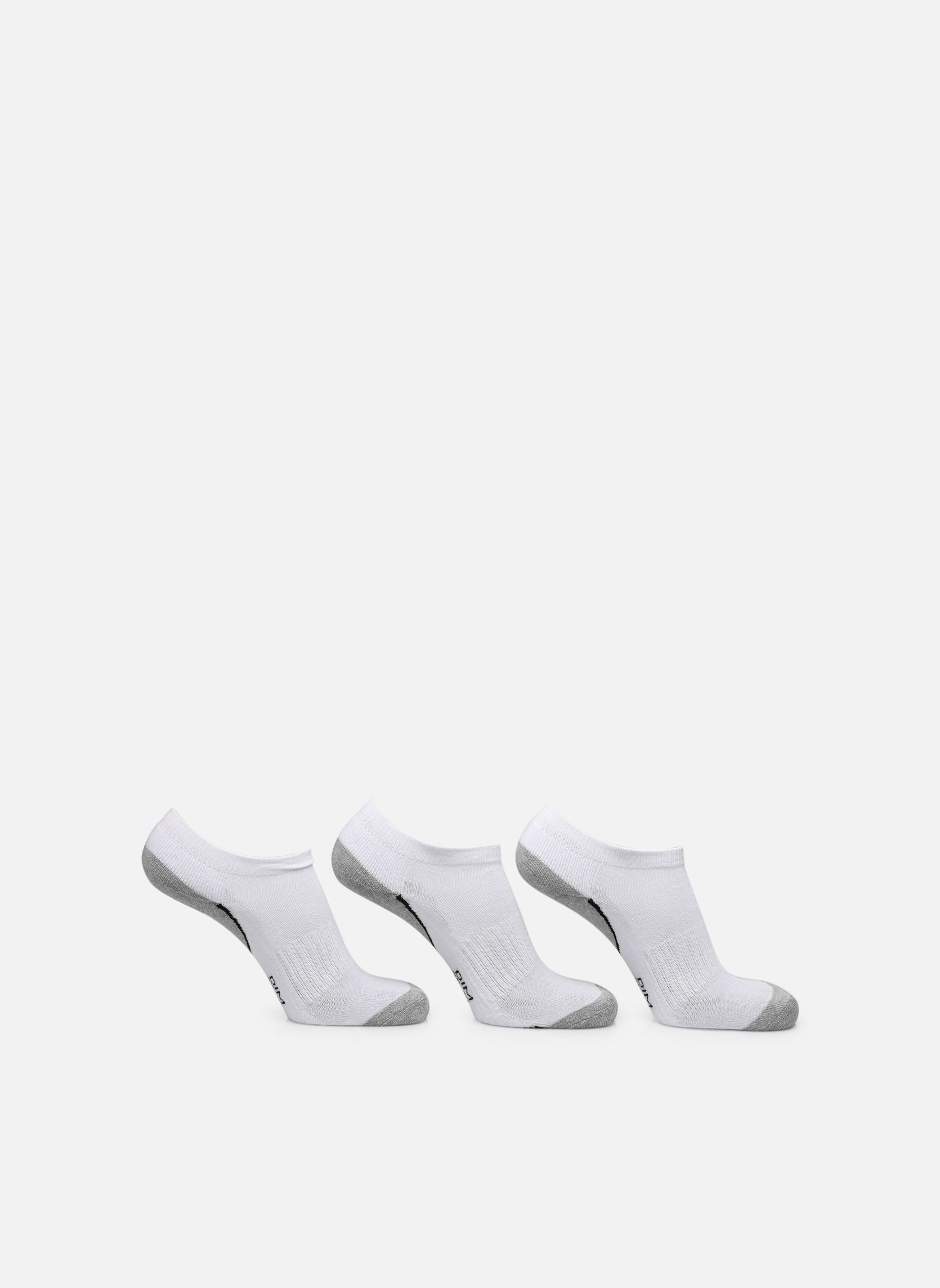Sokken Sport Impact Léger Socquettes X6 dames wit Dim Sokken Sport Impact Léger Socquettes X6 dames wit BLANC/NOIR