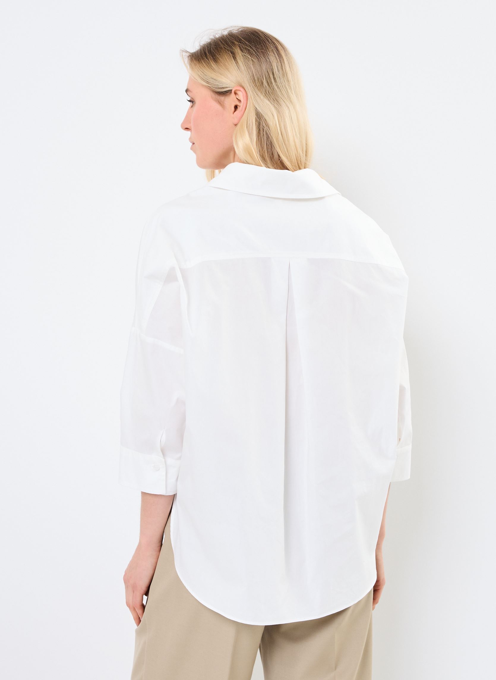 Blouses manches longues Pavel femme blanc Grace & Mila Blouses manches longues Pavel femme blanc Ecru