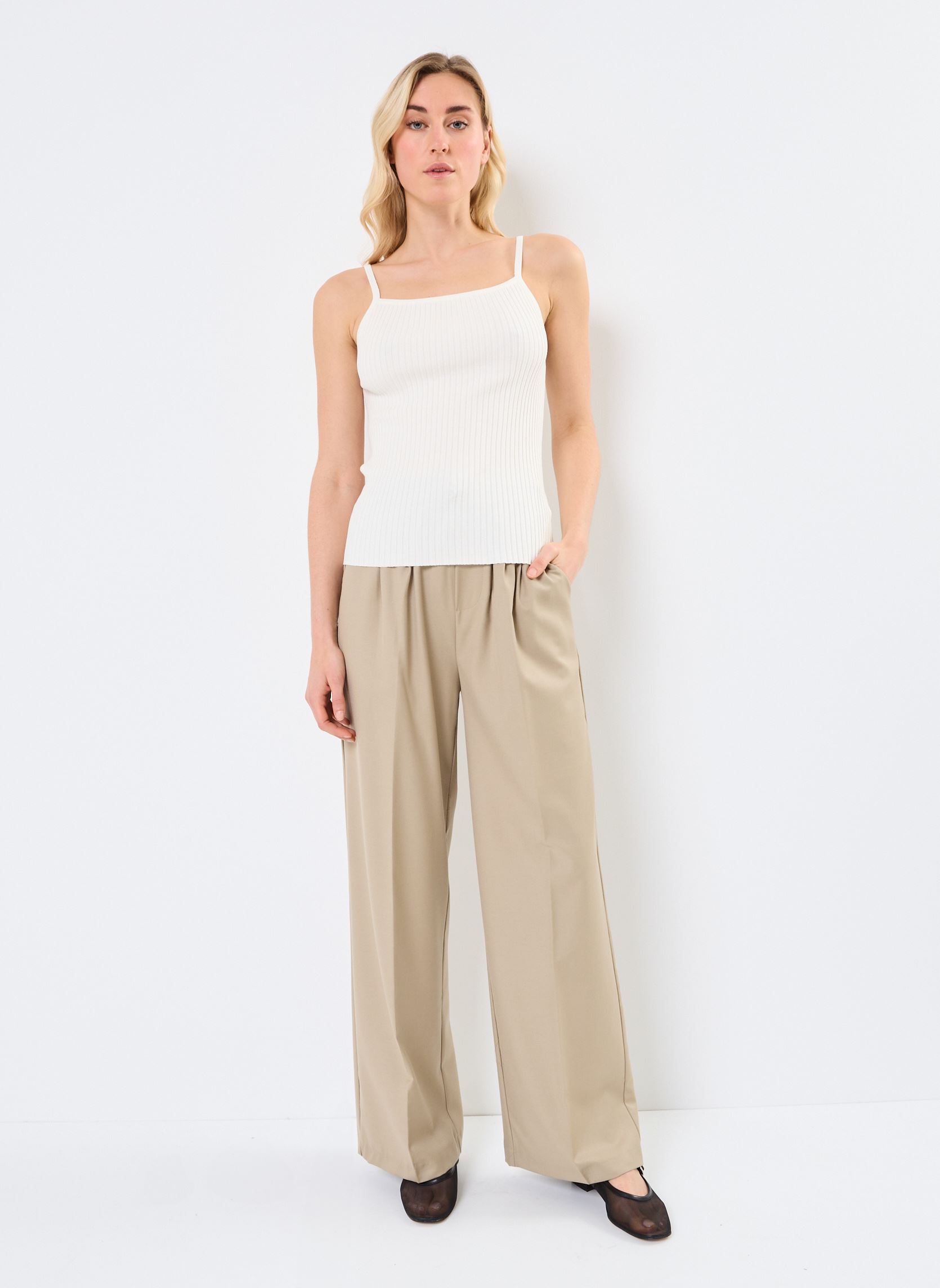 Tops Pablo mujer blanco Grace & Mila Tops Pablo mujer blanco Ecru