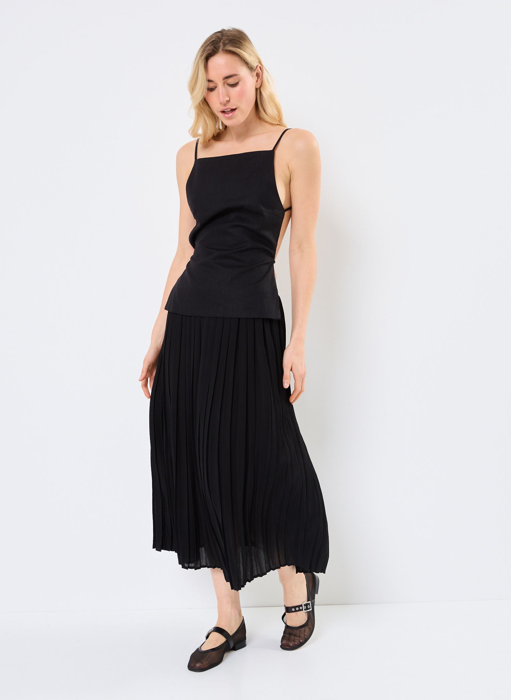 Tops Pesto femme noir Grace & Mila Tops Pesto femme noir NOIR