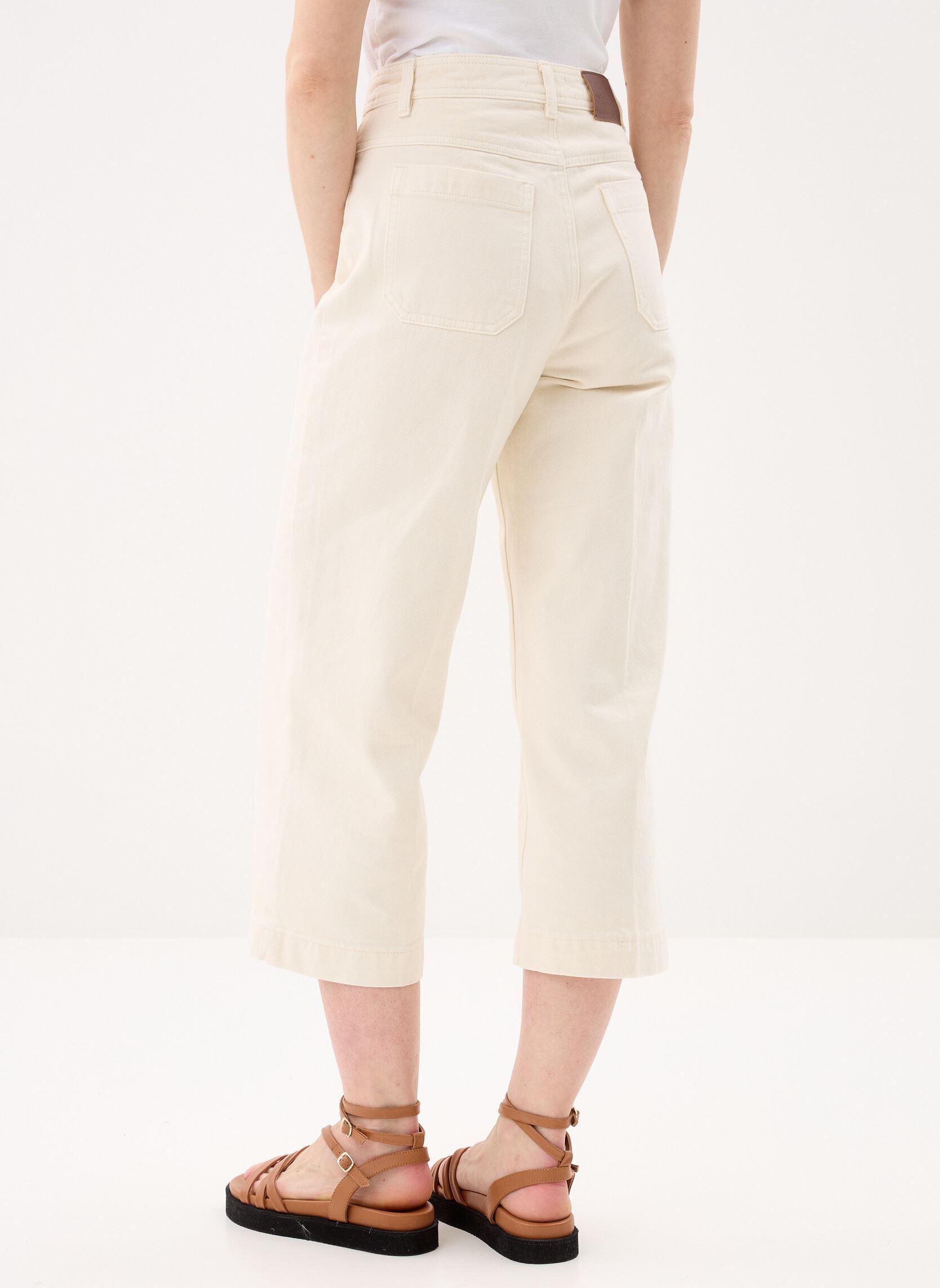 Rechte jeans / Straight Leg Jeans Joe dames wit Grace & Mila Rechte jeans / Straight Leg Jeans Joe dames wit Ecru