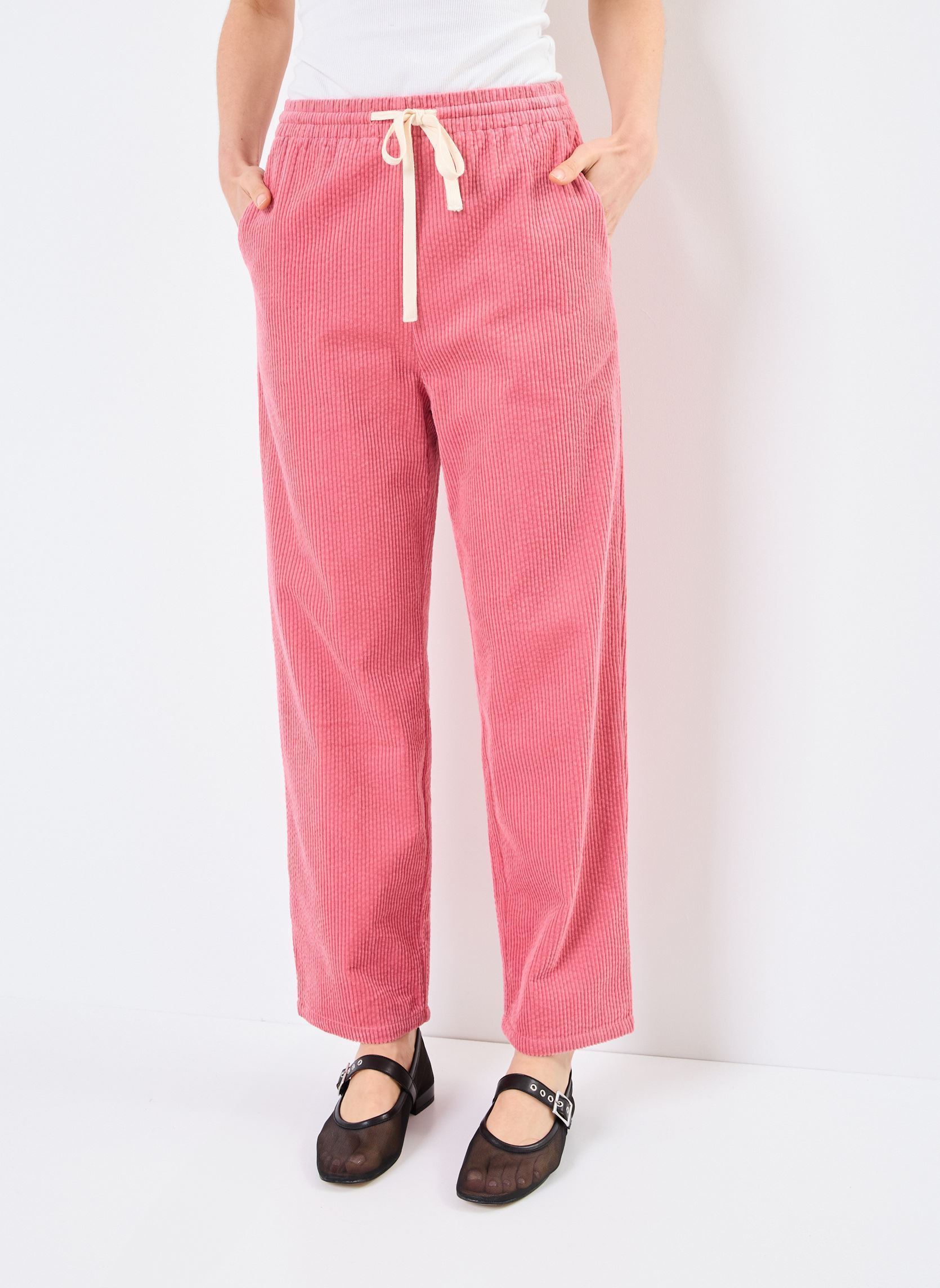 Pantalons larges Paul femme rose Grace & Mila Pantalons larges Paul femme rose Rose