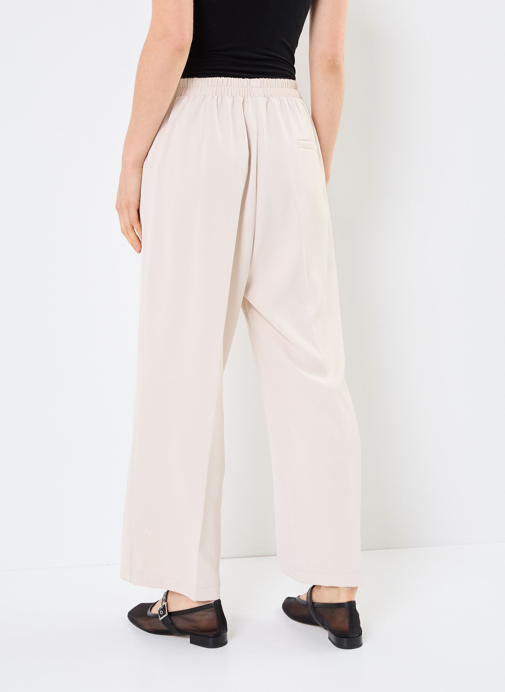 Weite Hosen Picasso damen weiß Grace & Mila Weite Hosen Picasso damen weiß Ecru
