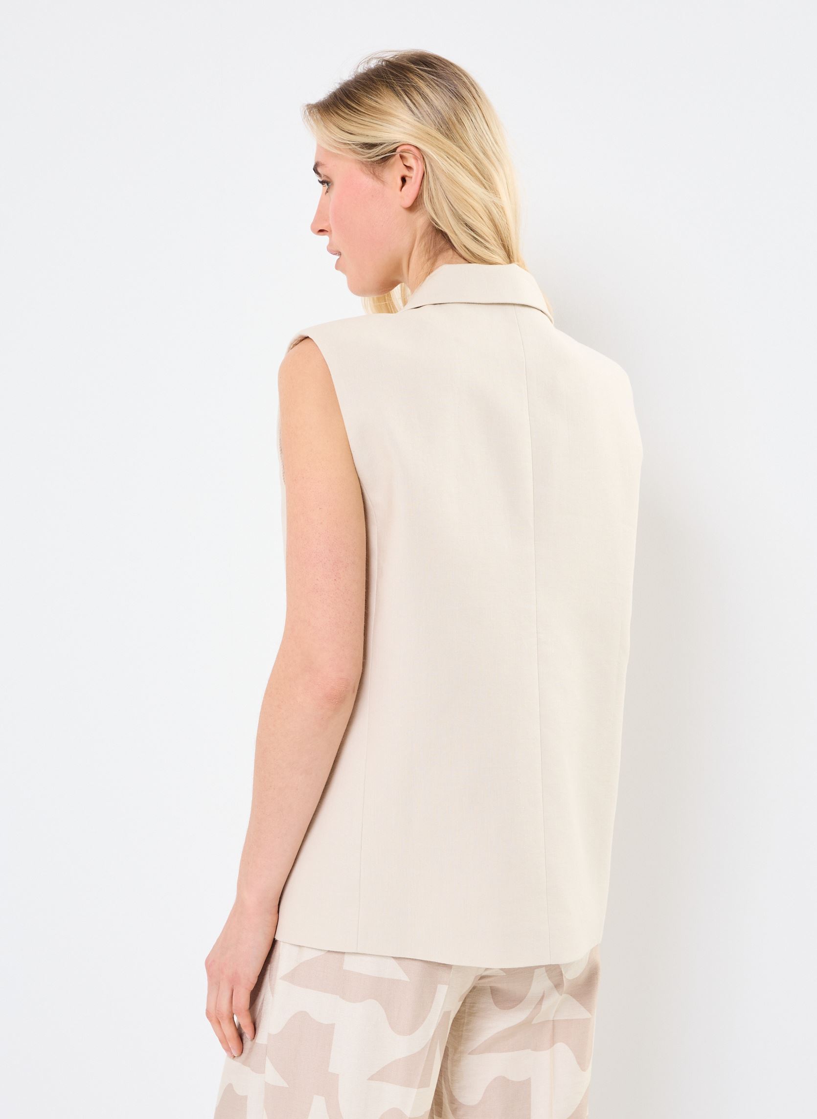 Vesten Pietro dames beige Grace & Mila Vesten Pietro dames beige BEIGE