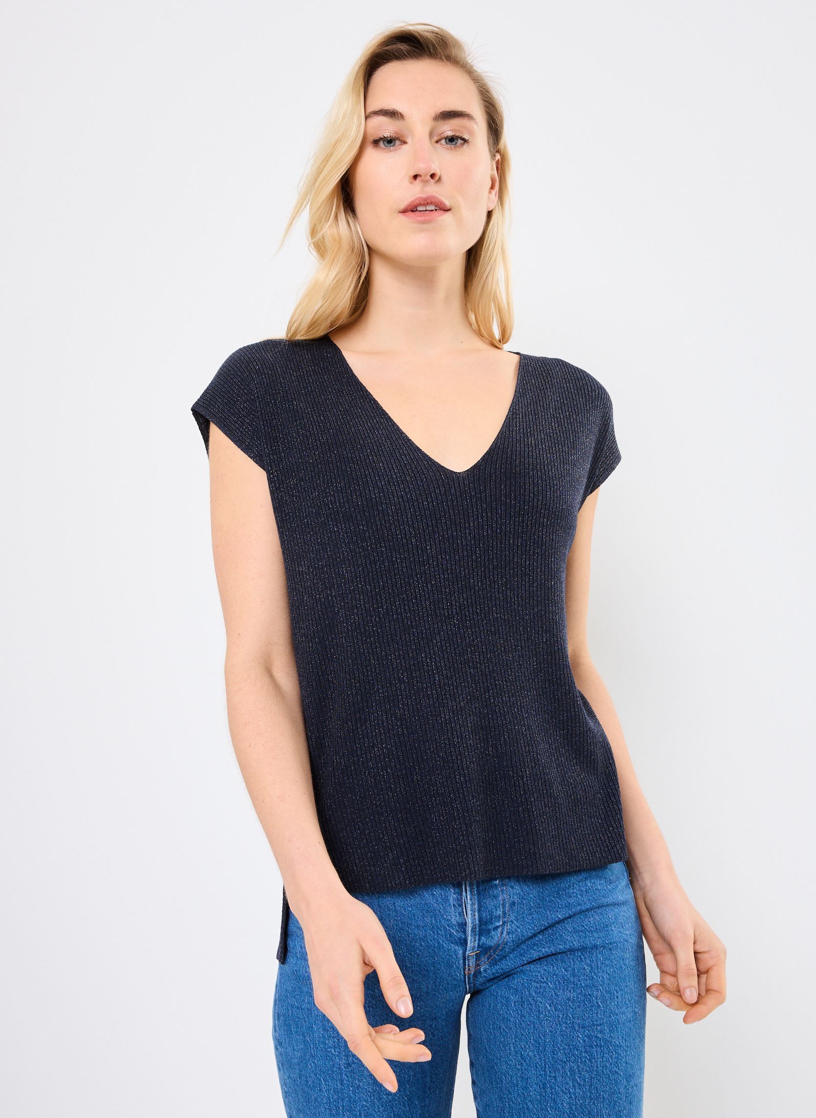 Pulls Pacino femme bleu Grace & Mila Pulls Pacino femme bleu Marine