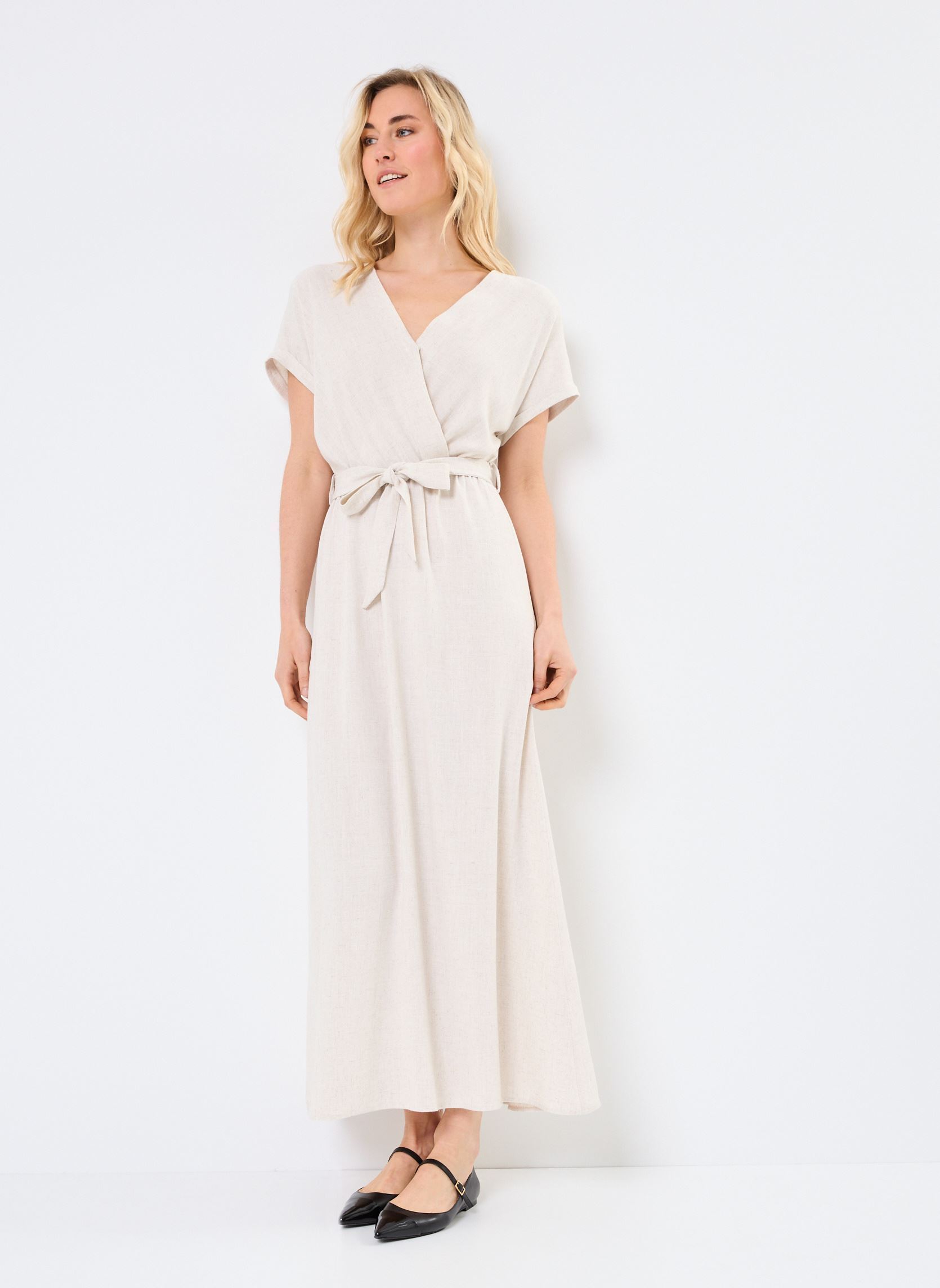 Vestidos largos Pollen mujer beige Grace & Mila Vestidos largos Pollen mujer beige Beige