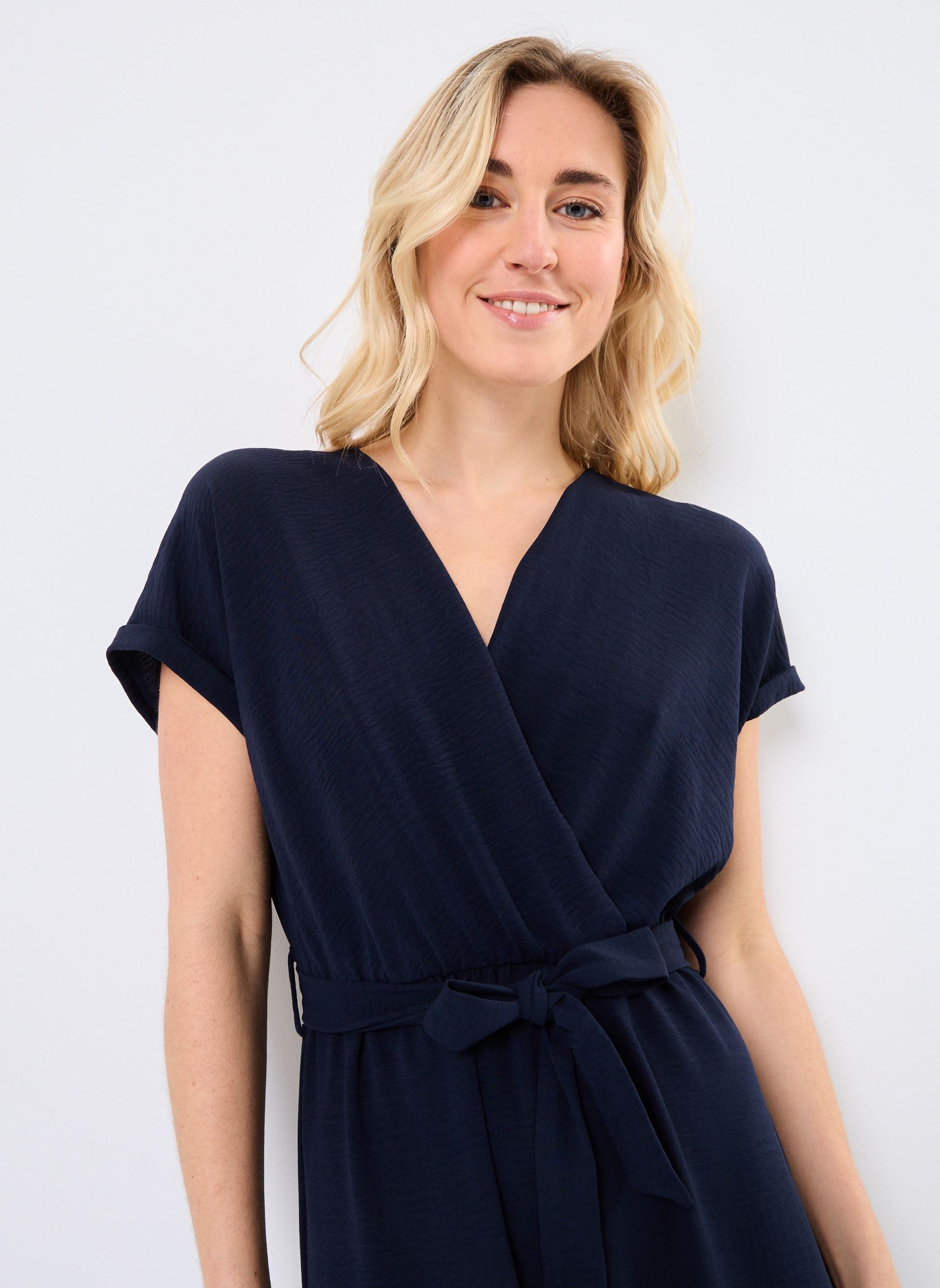 Lange Kleider Papillon damen blau Grace & Mila Lange Kleider Papillon damen blau Marine