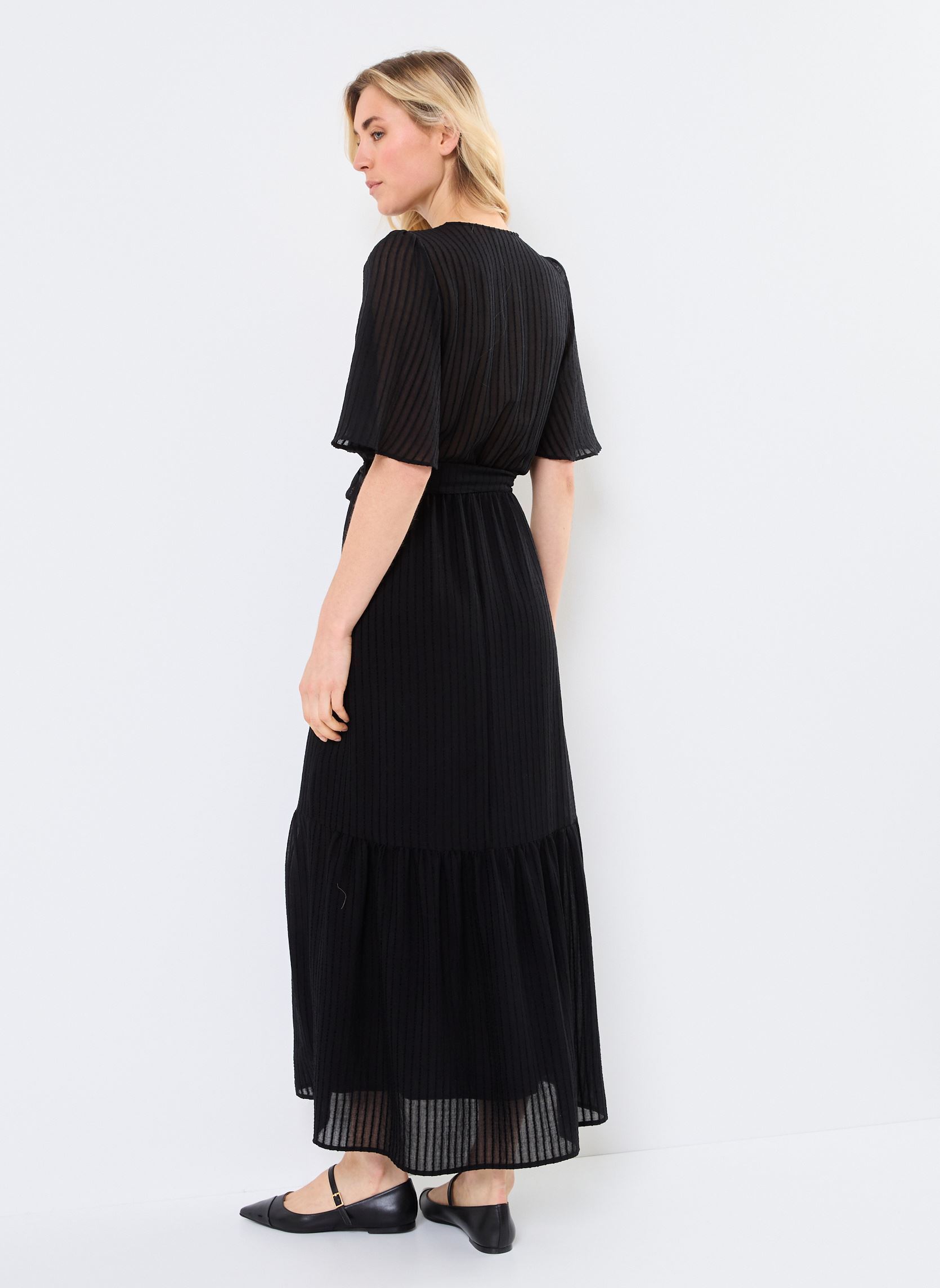 Robes longues Perse femme noir Grace & Mila Robes longues Perse femme noir NOIR
