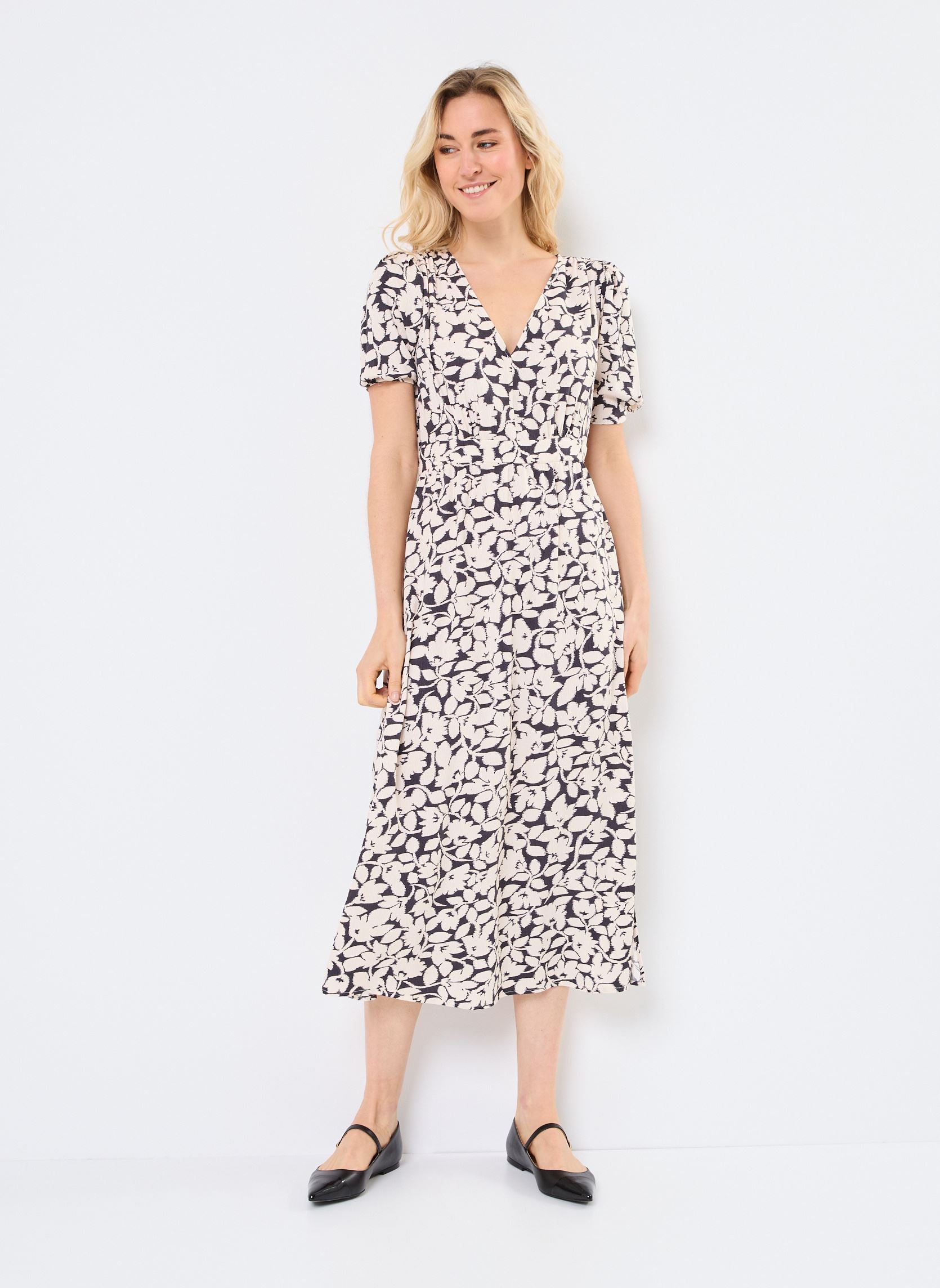 Robes longues Poldie femme noir Grace & Mila Robes longues Poldie femme noir Noir