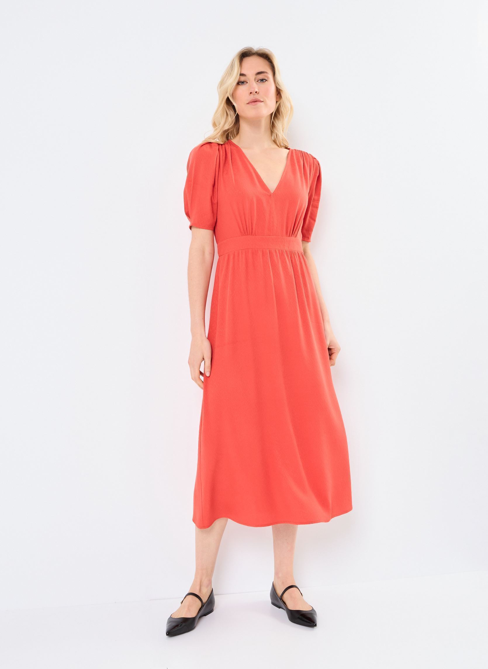 Lange Kleider Poldie damen orange Grace & Mila Lange Kleider Poldie damen orange Terracotta
