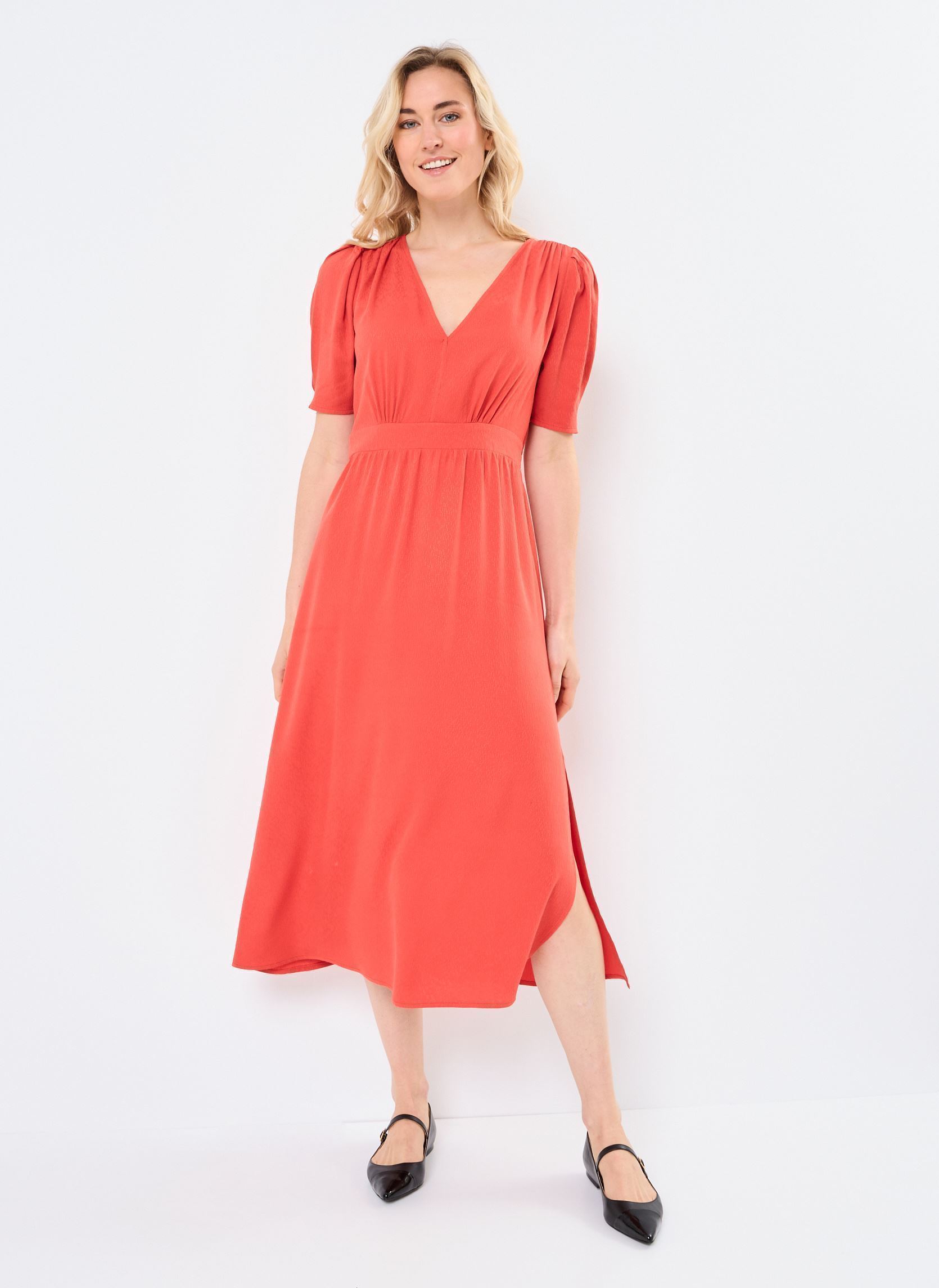 Lange Kleider Poldie damen orange Grace & Mila Lange Kleider Poldie damen orange Terracotta