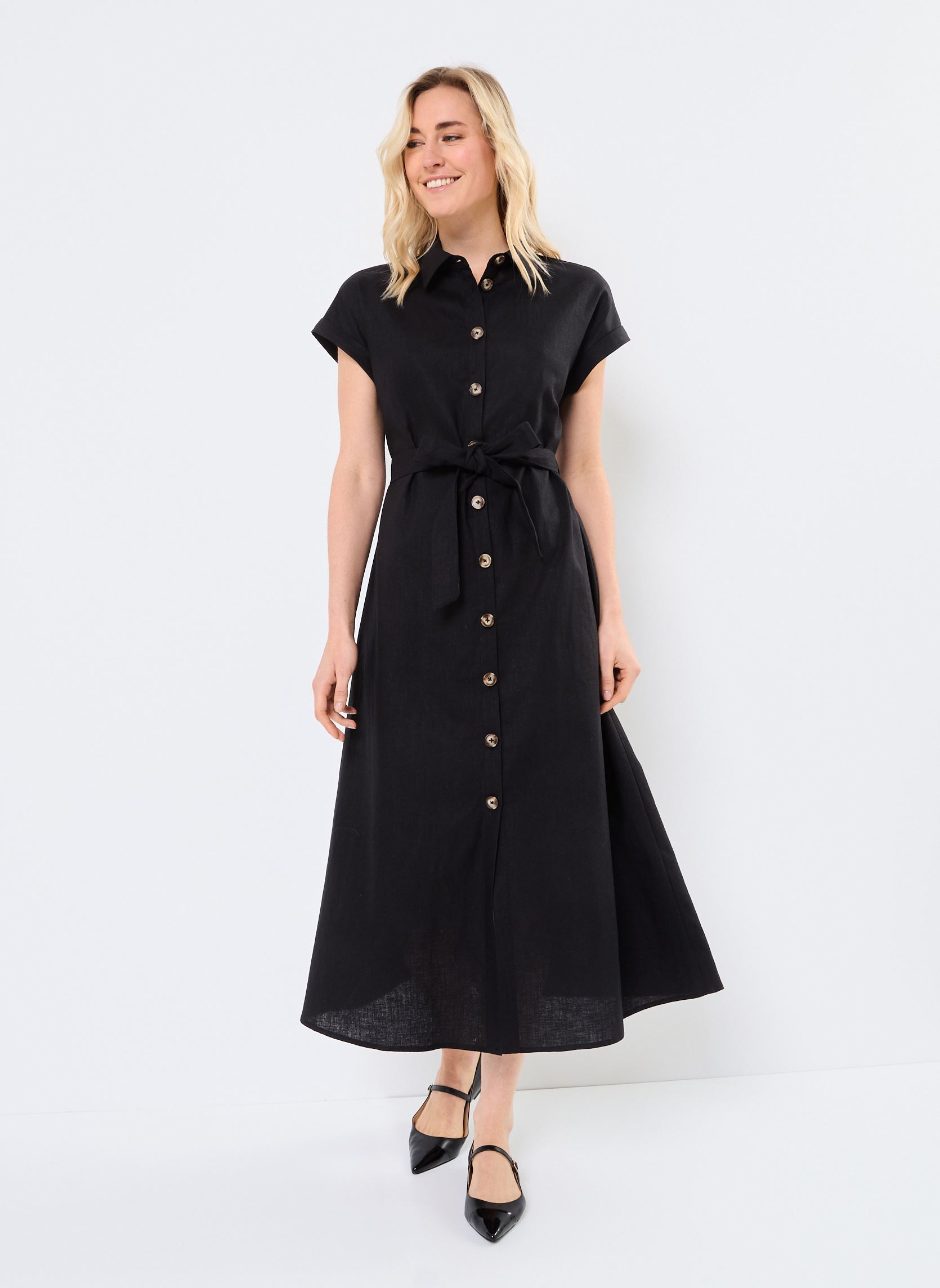 Lange Kleider Prudence damen schwarz Grace & Mila Lange Kleider Prudence damen schwarz Noir