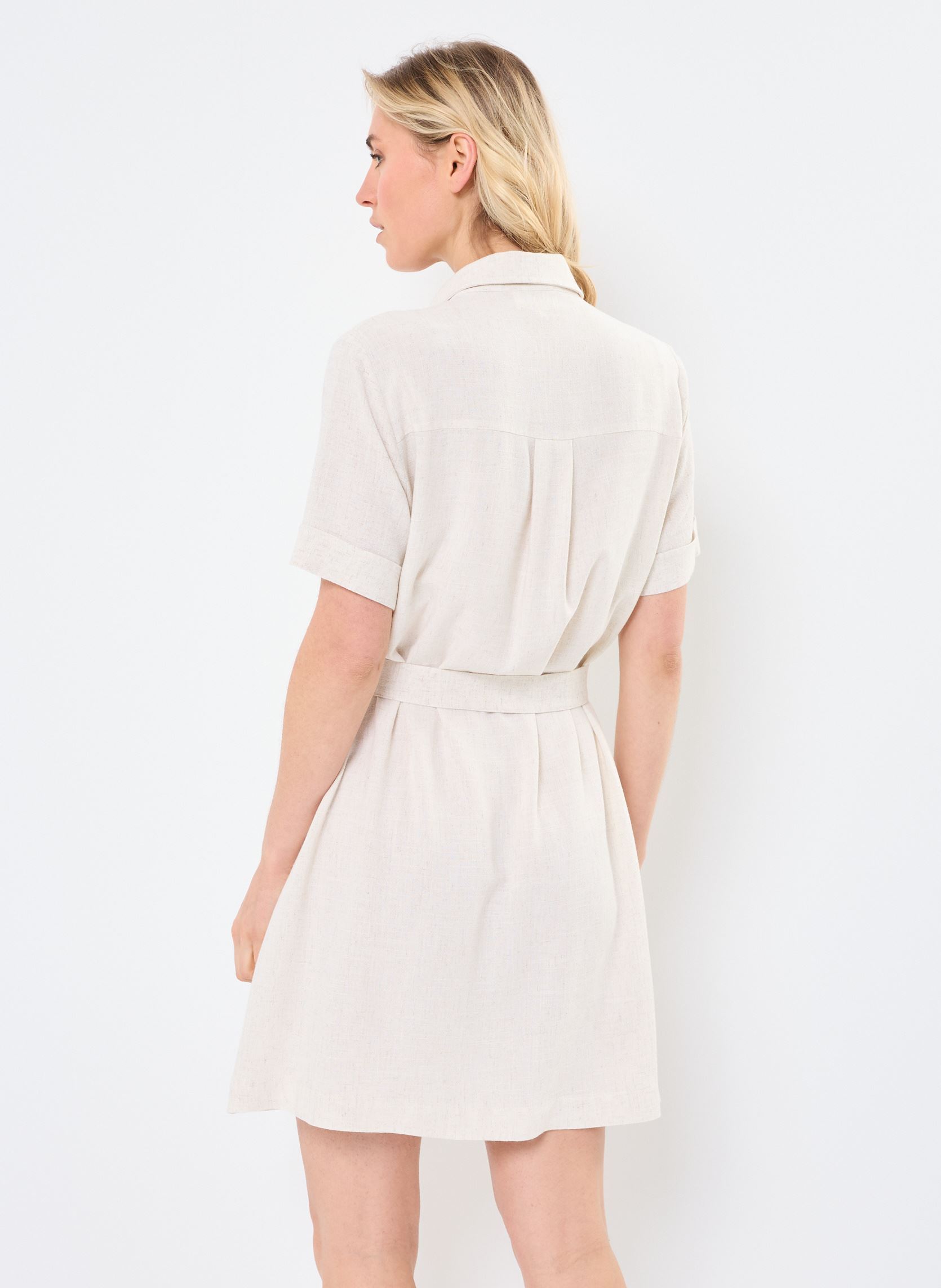 Jurken Paquita dames beige Grace & Mila Jurken Paquita dames beige Beige