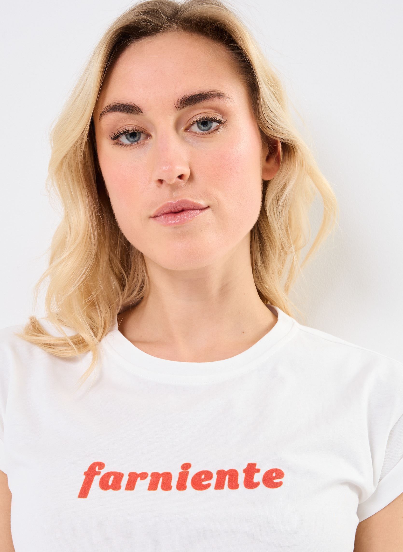 Kurzarm-T-Shirts Pomelo damen orange Grace & Mila Kurzarm-T-Shirts Pomelo damen orange Orange