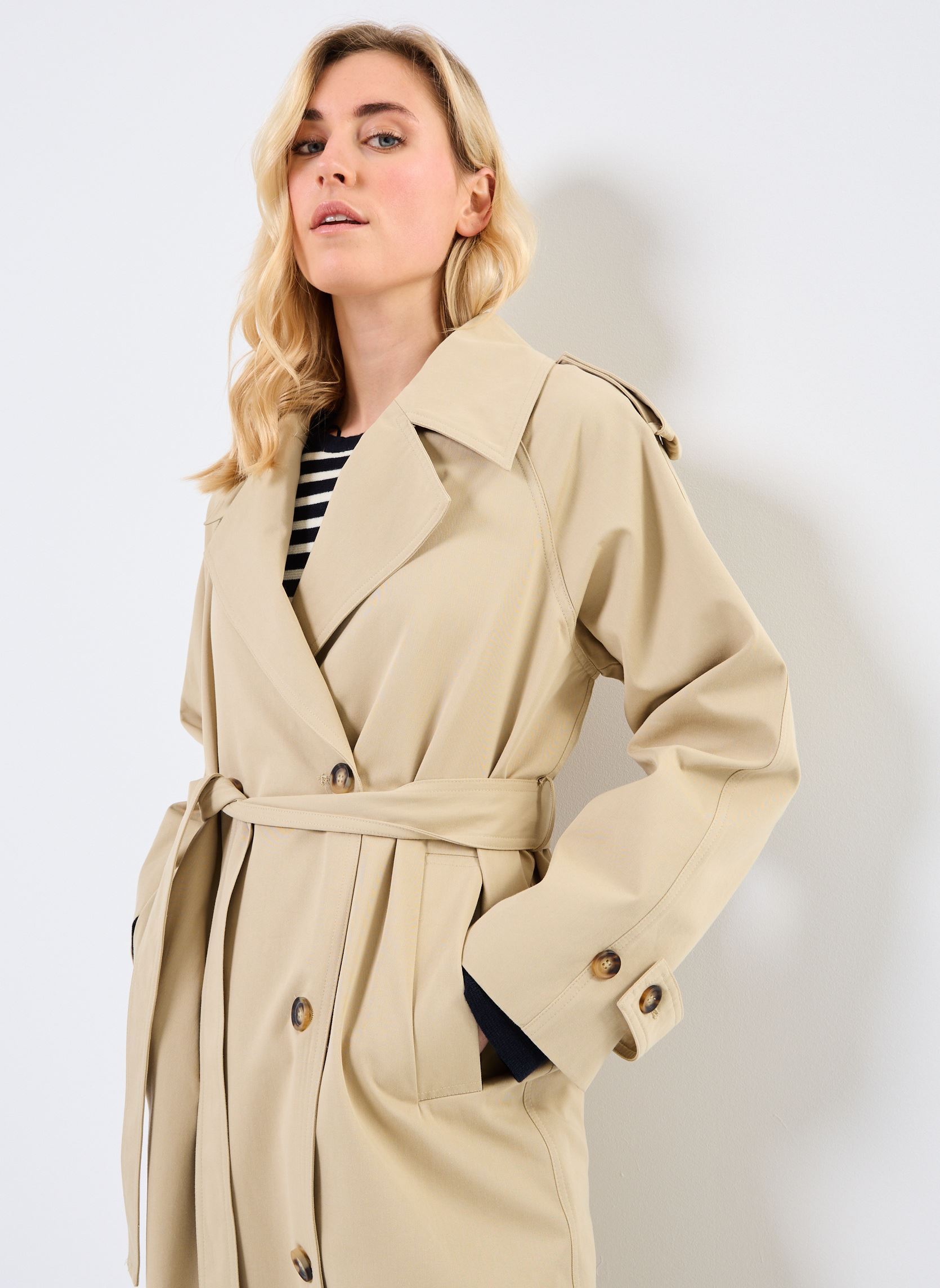 Trench-coats Proust femme beige Grace & Mila Trench-coats Proust femme beige Beige