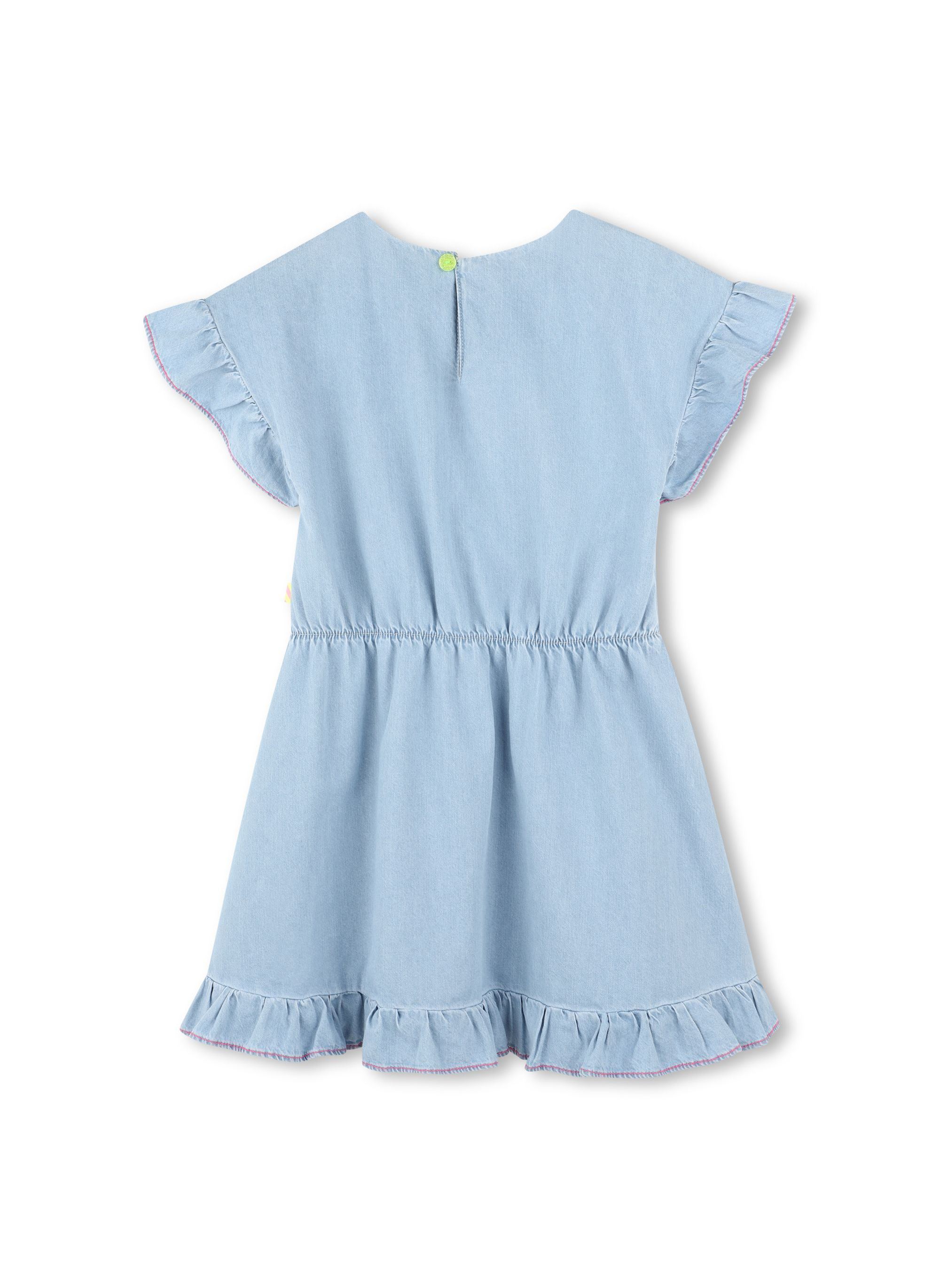 Robes U21024 fille bleu Billieblush Robes U21024 fille bleu BLEACH