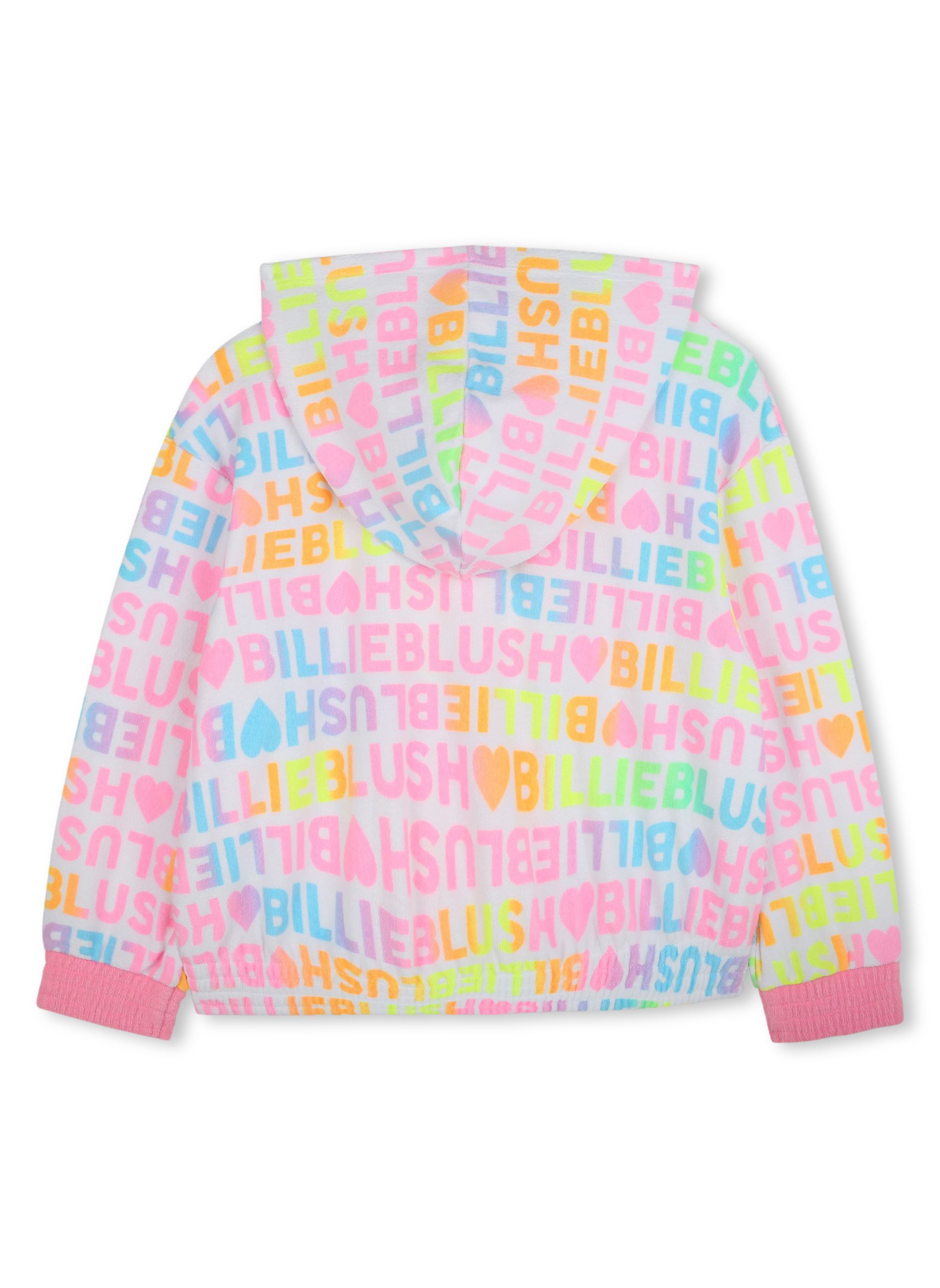 Sweats zippés U20873 fille blanc Billieblush Sweats zippés U20873 fille blanc BLANC