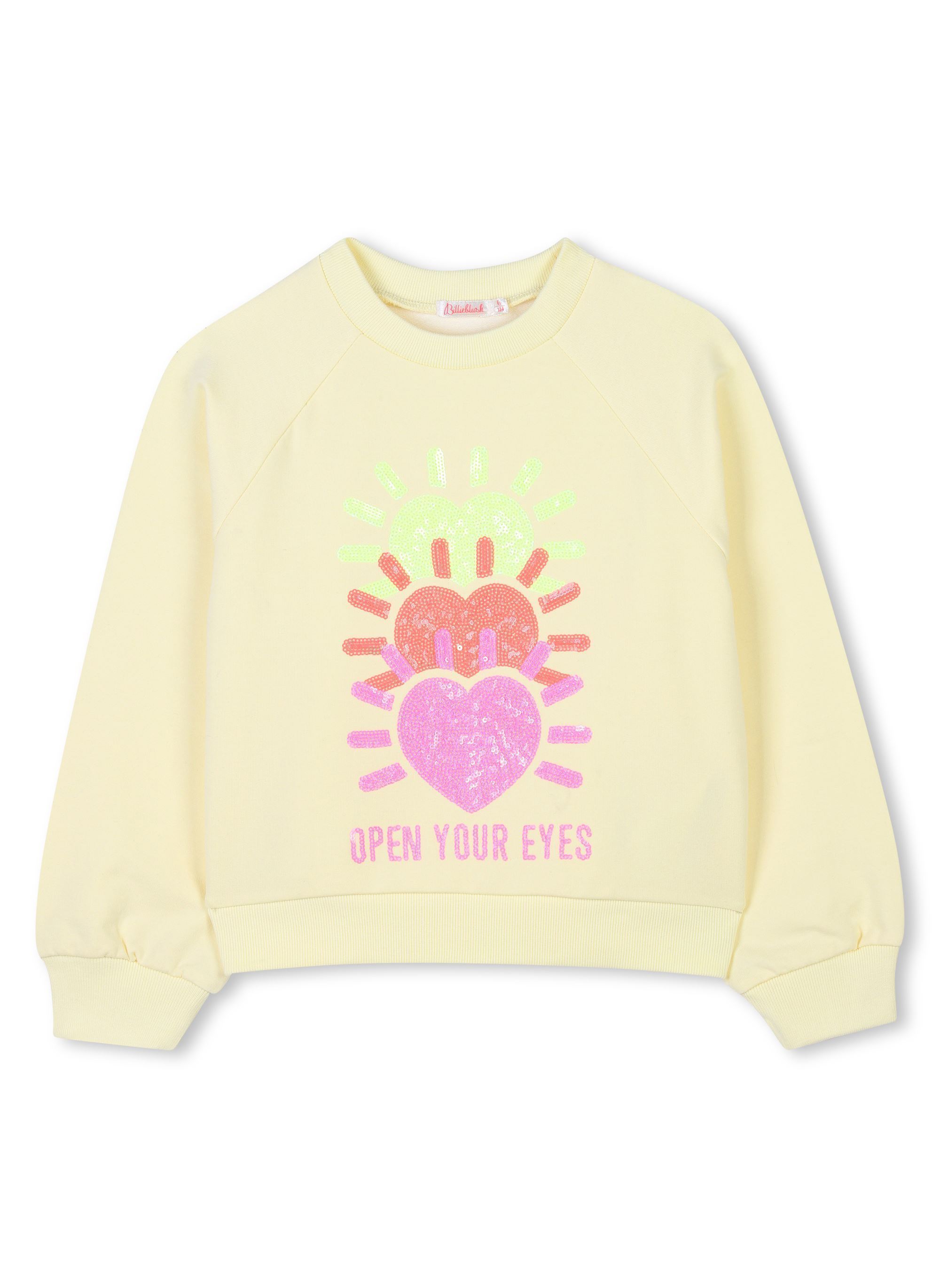 Sweaters met rits U20880 meisjes geel Billieblush Sweaters met rits U20880 meisjes geel JASMIN
