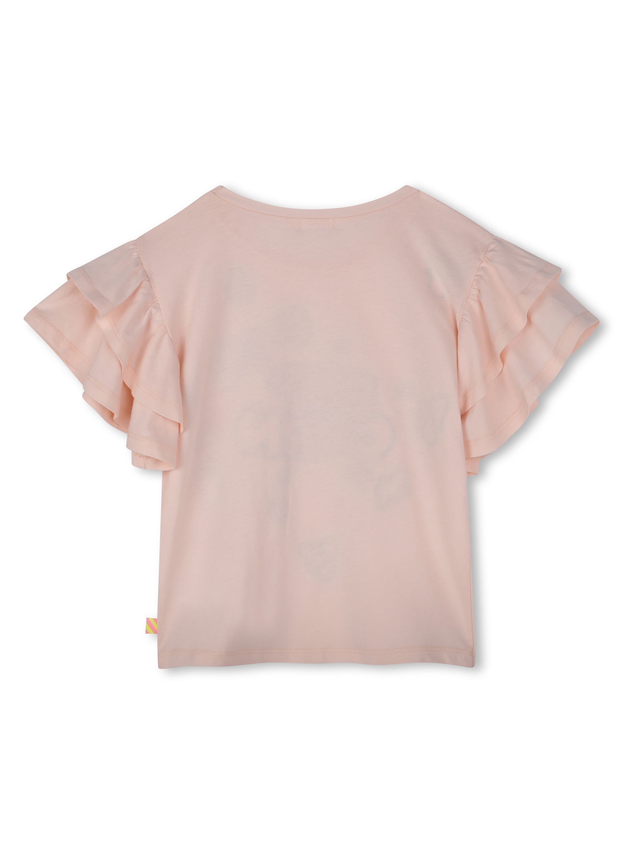 Kurzarm-T-Shirts U20928 mädchen rosa Billieblush Kurzarm-T-Shirts U20928 mädchen rosa PALE ROSE