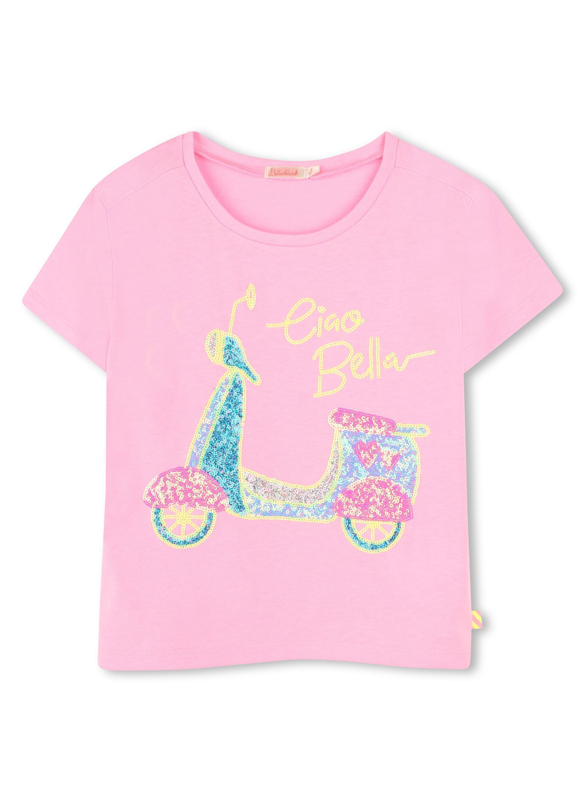 Kurzarm-T-Shirts U20950 mädchen rosa Billieblush Kurzarm-T-Shirts U20950 mädchen rosa malabar