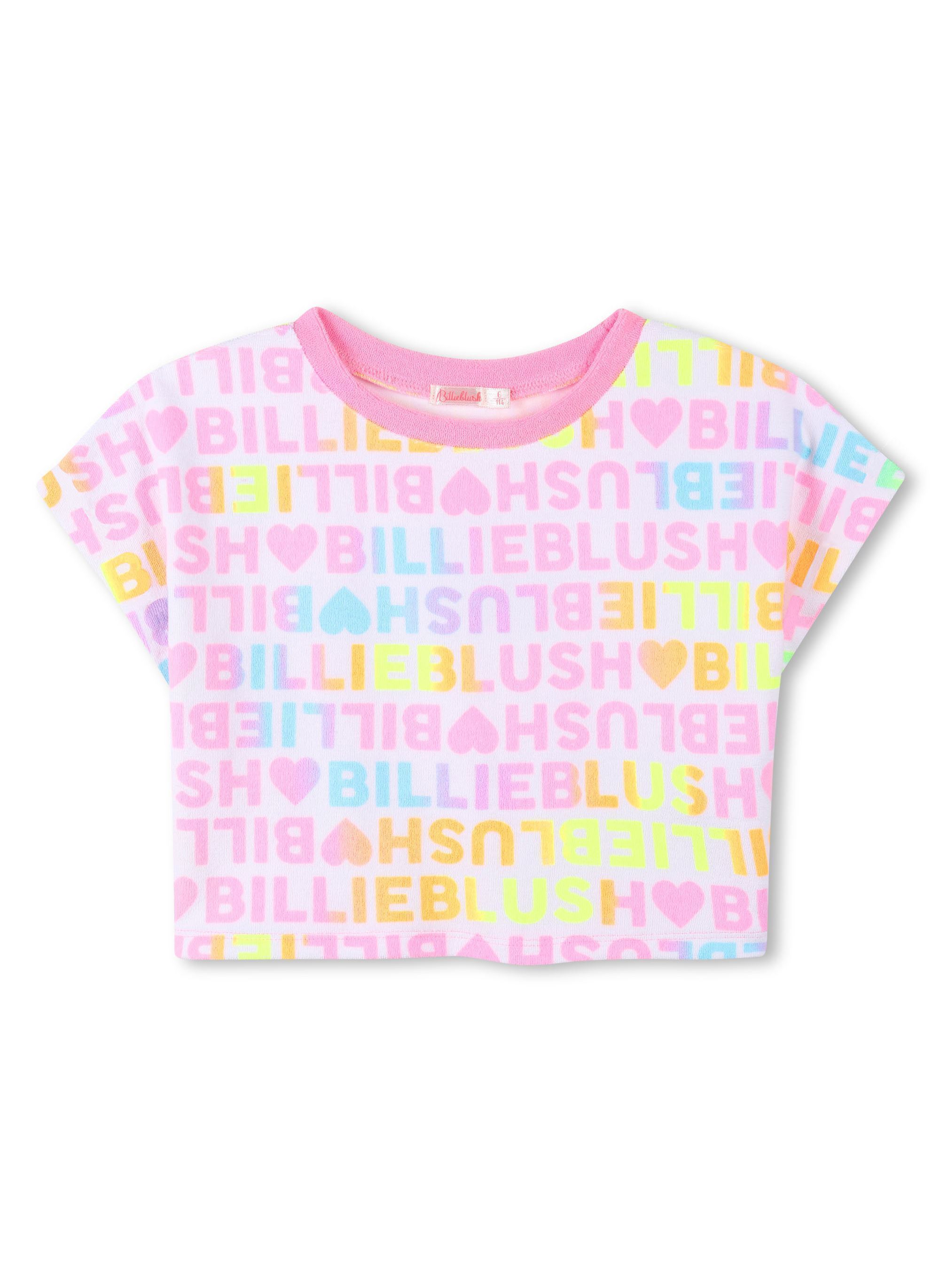 Kurzarm-T-Shirts U20953 mädchen weiß Billieblush Kurzarm-T-Shirts U20953 mädchen weiß BLANC