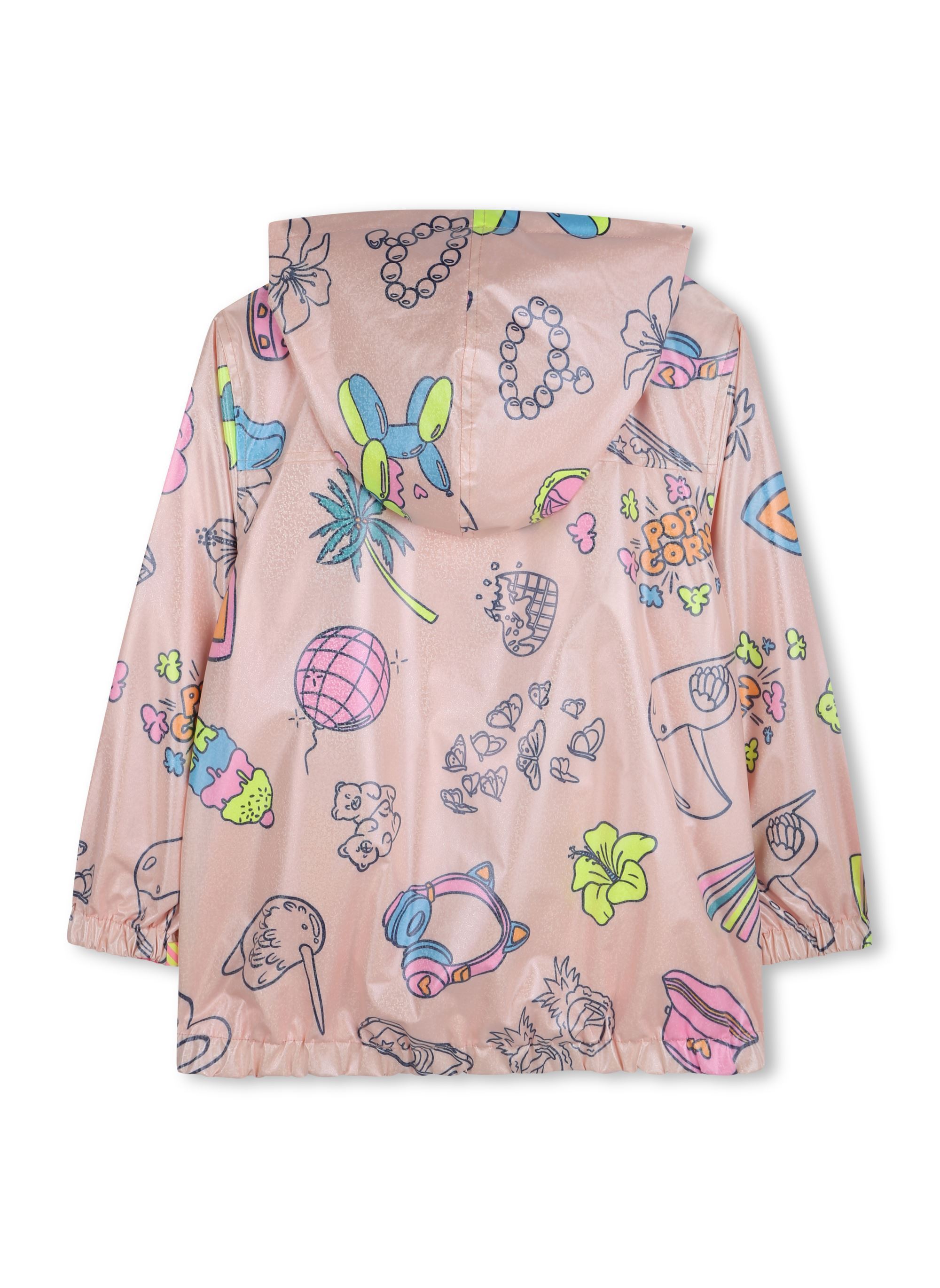 Waterdichte jassen en windjacks U21041 meisjes roze Billieblush Waterdichte jassen en windjacks U21041 meisjes roze PALE ROSE