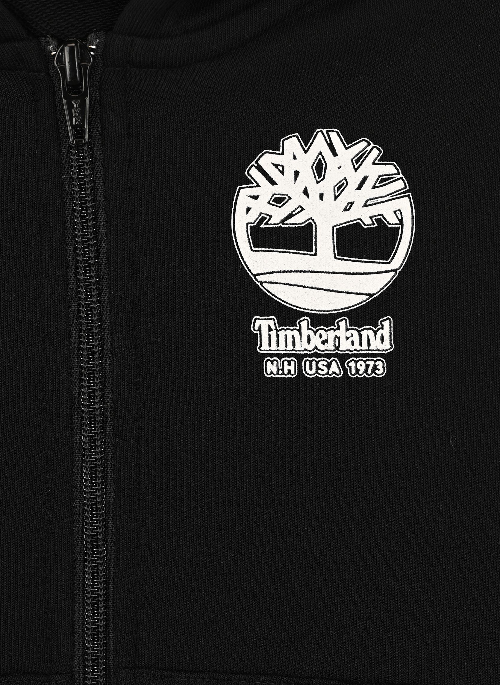 Sweats zippés T60382 garçon noir Timberland Sweats zippés T60382 garçon noir NOIR BLANC