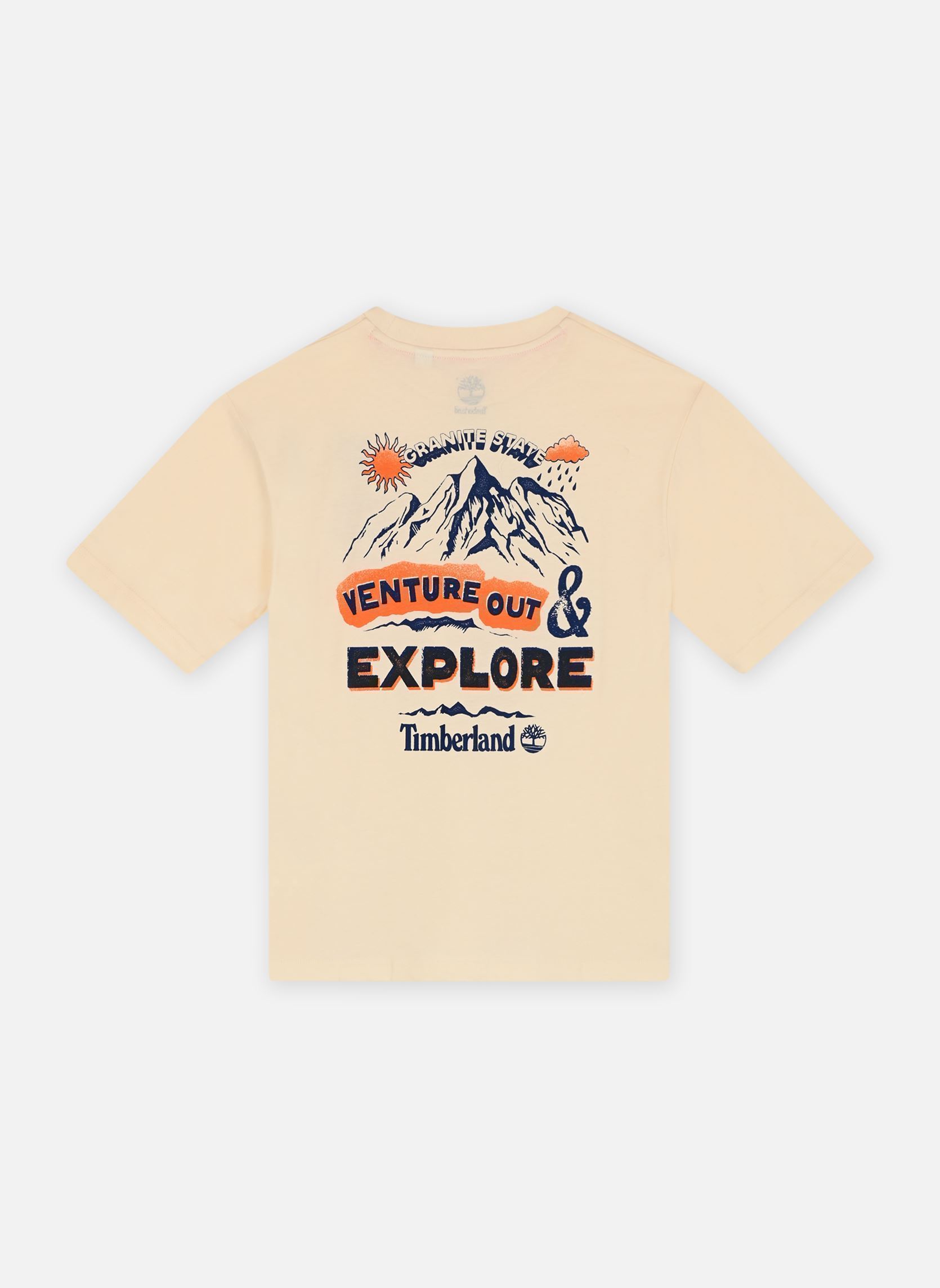 Tee-shirts manches courtes T60434 garçon blanc Timberland Tee-shirts manches courtes T60434 garçon blanc RIZ