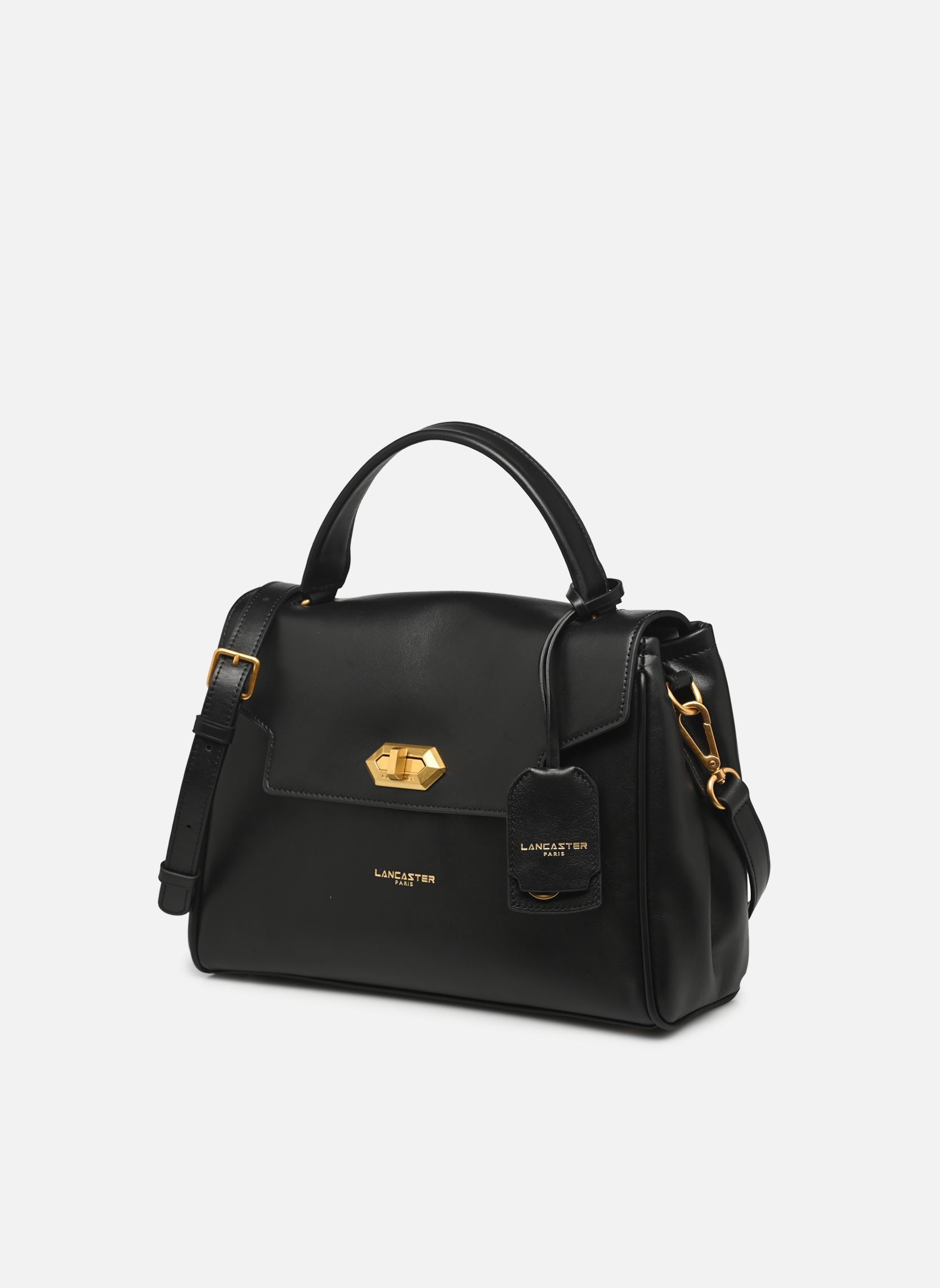 Sacs à main Cartable A rabat avec fermoir M Donna Gr femme noir Lancaster Sacs à main Cartable A rabat avec fermoir M Donna Gr femme noir NOIR