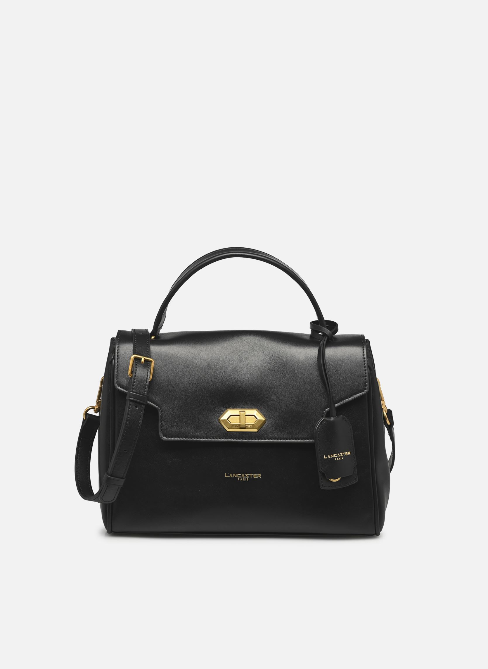 Sacs à main Cartable A rabat avec fermoir M Donna Gr femme noir Lancaster Sacs à main Cartable A rabat avec fermoir M Donna Gr femme noir NOIR