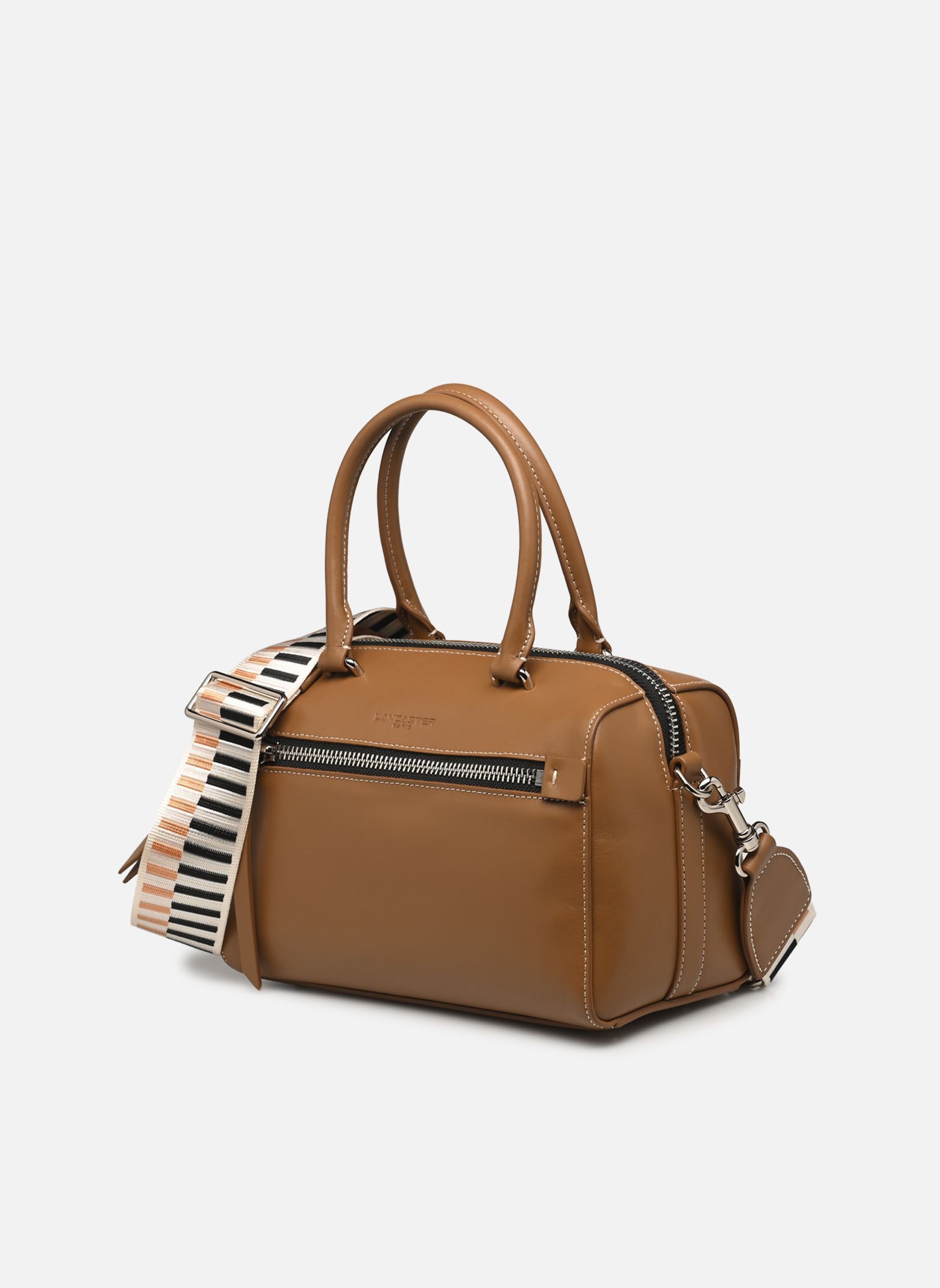 Umhängetaschen Sac polochon Zippé M Donna Linea damen braun Lancaster Umhängetaschen Sac polochon Zippé M Donna Linea damen braun MARRON