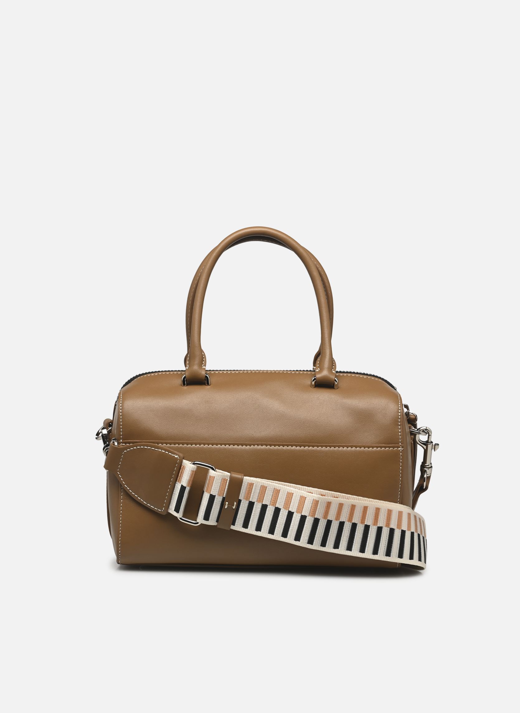 Umhängetaschen Sac polochon Zippé M Donna Linea damen braun Lancaster Umhängetaschen Sac polochon Zippé M Donna Linea damen braun MARRON