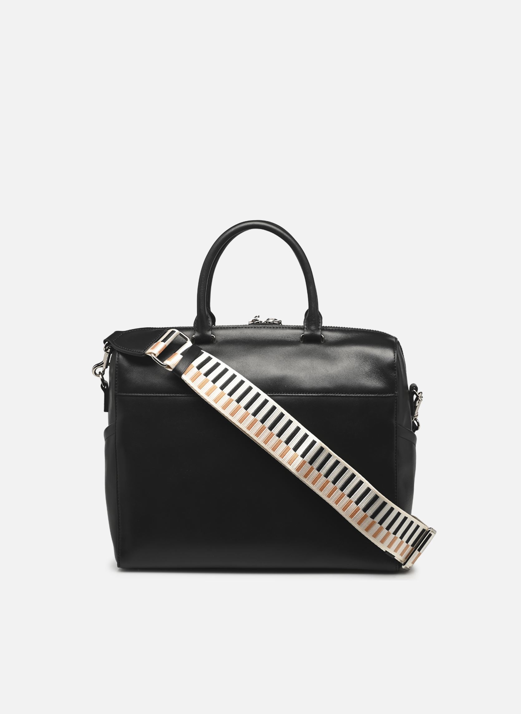 Sacs à main Sac polochon Zippé L Donna Linea femme noir Lancaster Sacs à main Sac polochon Zippé L Donna Linea femme noir NOIR