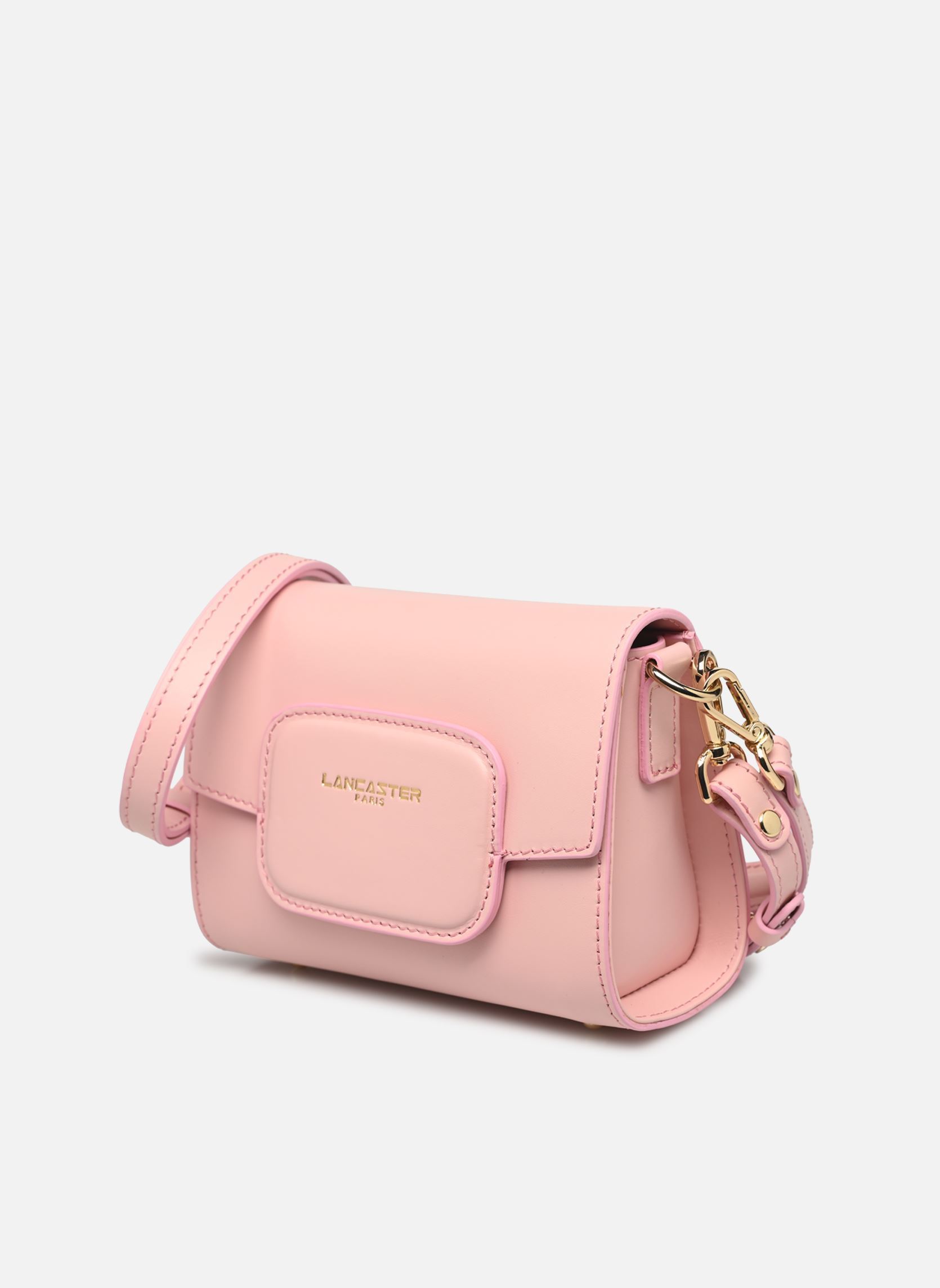 Schoudertassen Sac trotteur A rabat aimanté Mini Paris dames roze Lancaster Schoudertassen Sac trotteur A rabat aimanté Mini Paris dames roze ROSE FUMÉ