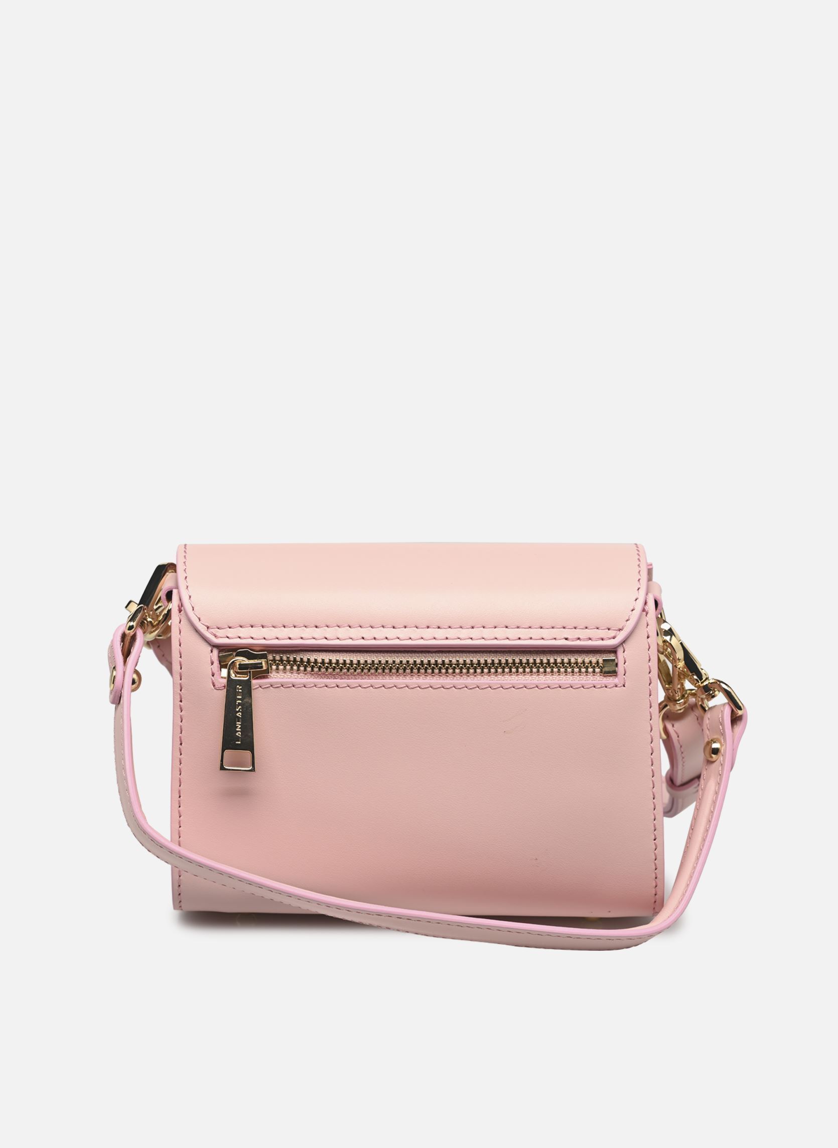 Schoudertassen Sac trotteur A rabat aimanté Mini Paris dames roze Lancaster Schoudertassen Sac trotteur A rabat aimanté Mini Paris dames roze ROSE FUMÉ