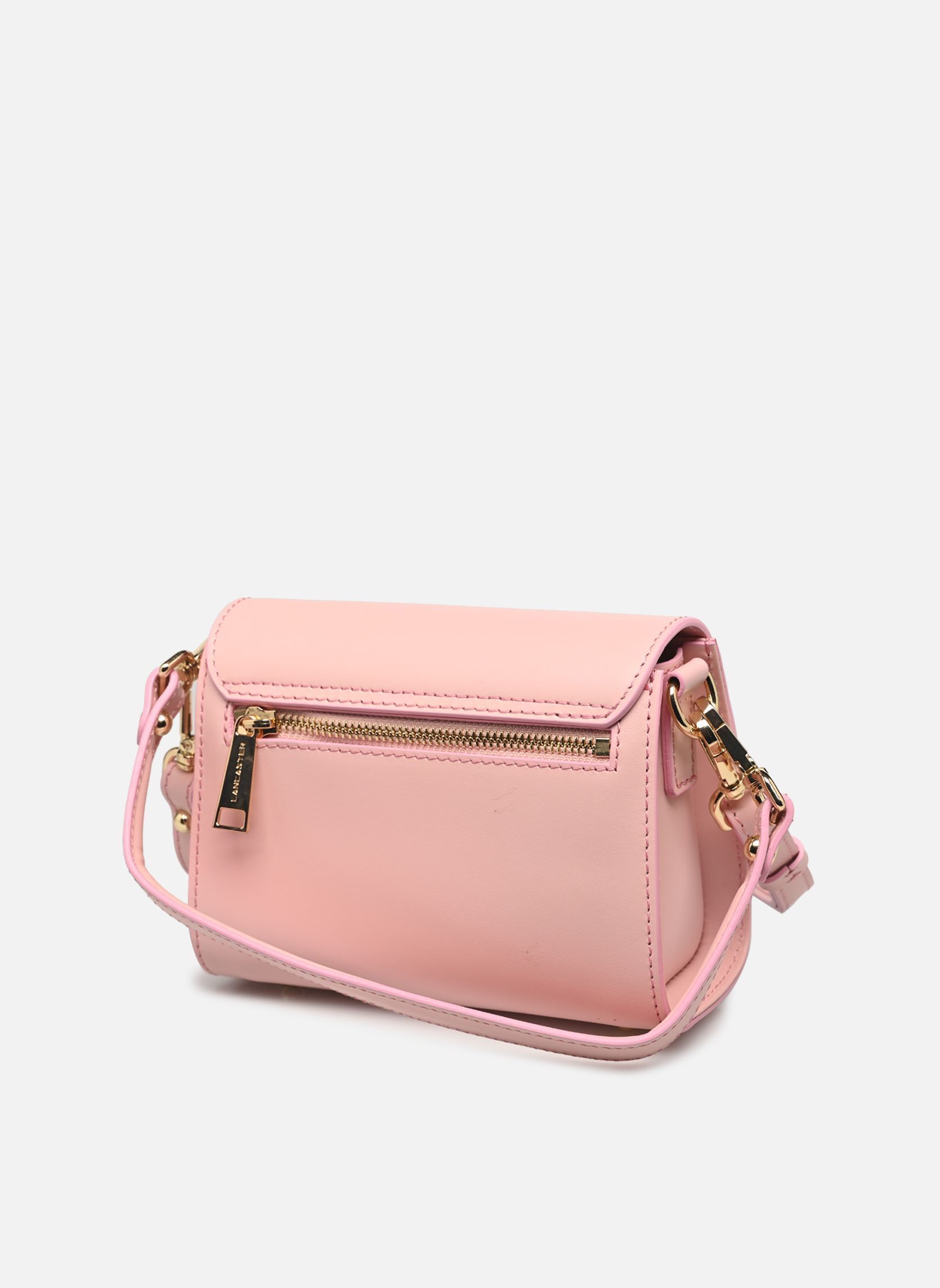 Schoudertassen Sac trotteur A rabat aimanté Mini Paris dames roze Lancaster Schoudertassen Sac trotteur A rabat aimanté Mini Paris dames roze ROSE FUMÉ