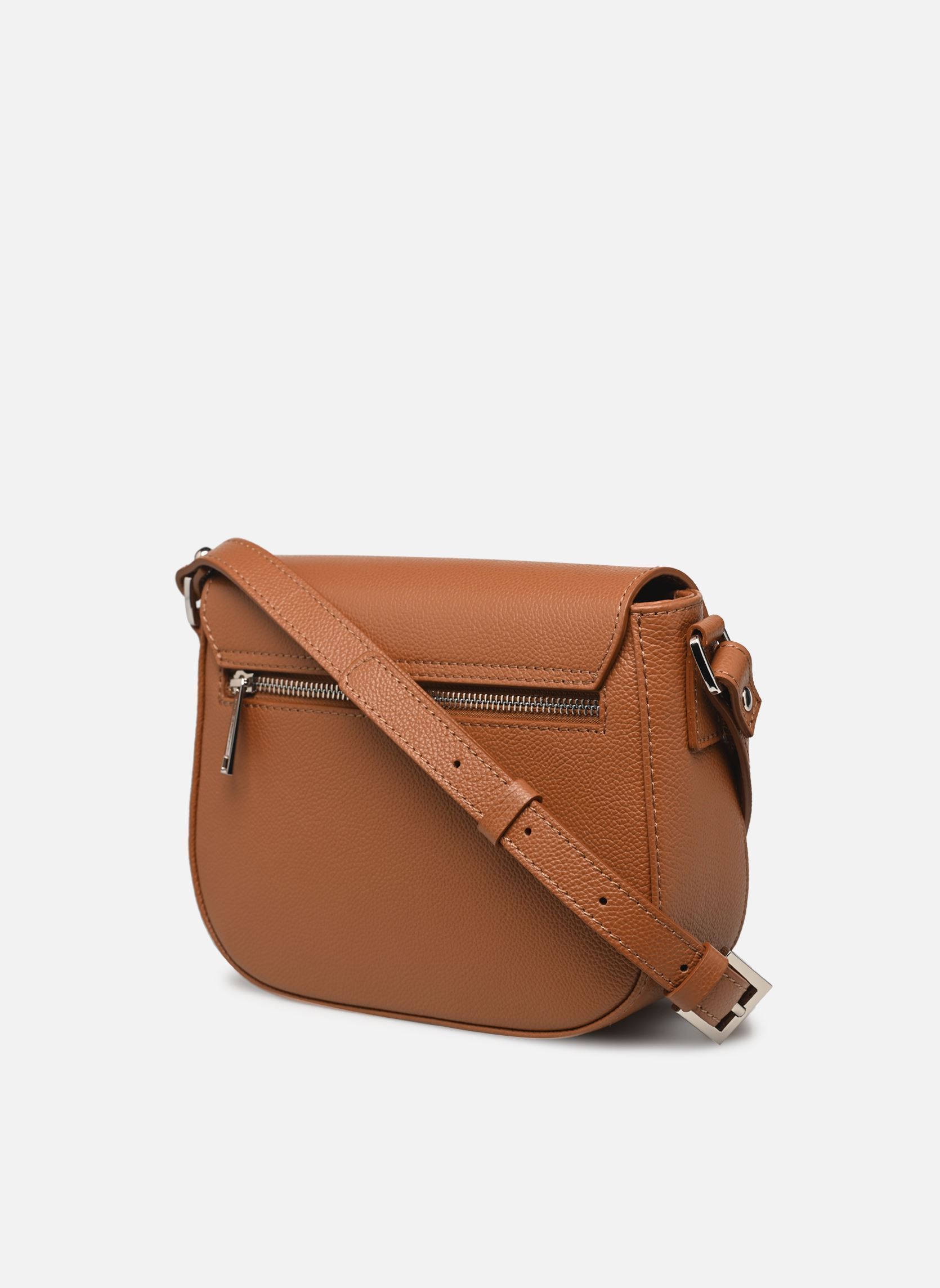 Sacs bandoulière Sac trotteur A rabat aimanté Milano Bao femme marron Lancaster Sacs bandoulière Sac trotteur A rabat aimanté Milano Bao femme marron CAMEL