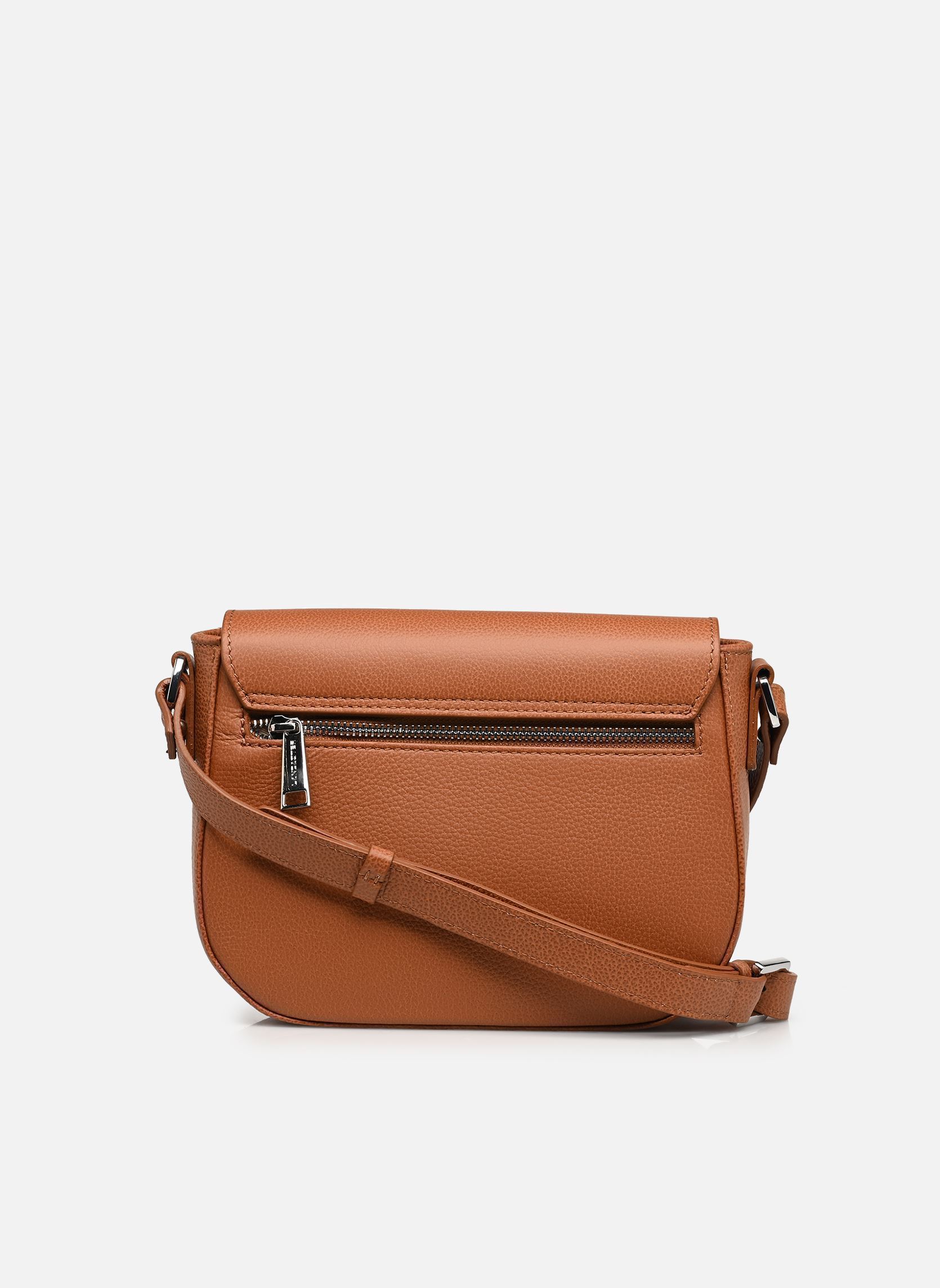 Sacs bandoulière Sac trotteur A rabat aimanté Milano Bao femme marron Lancaster Sacs bandoulière Sac trotteur A rabat aimanté Milano Bao femme marron GOLD