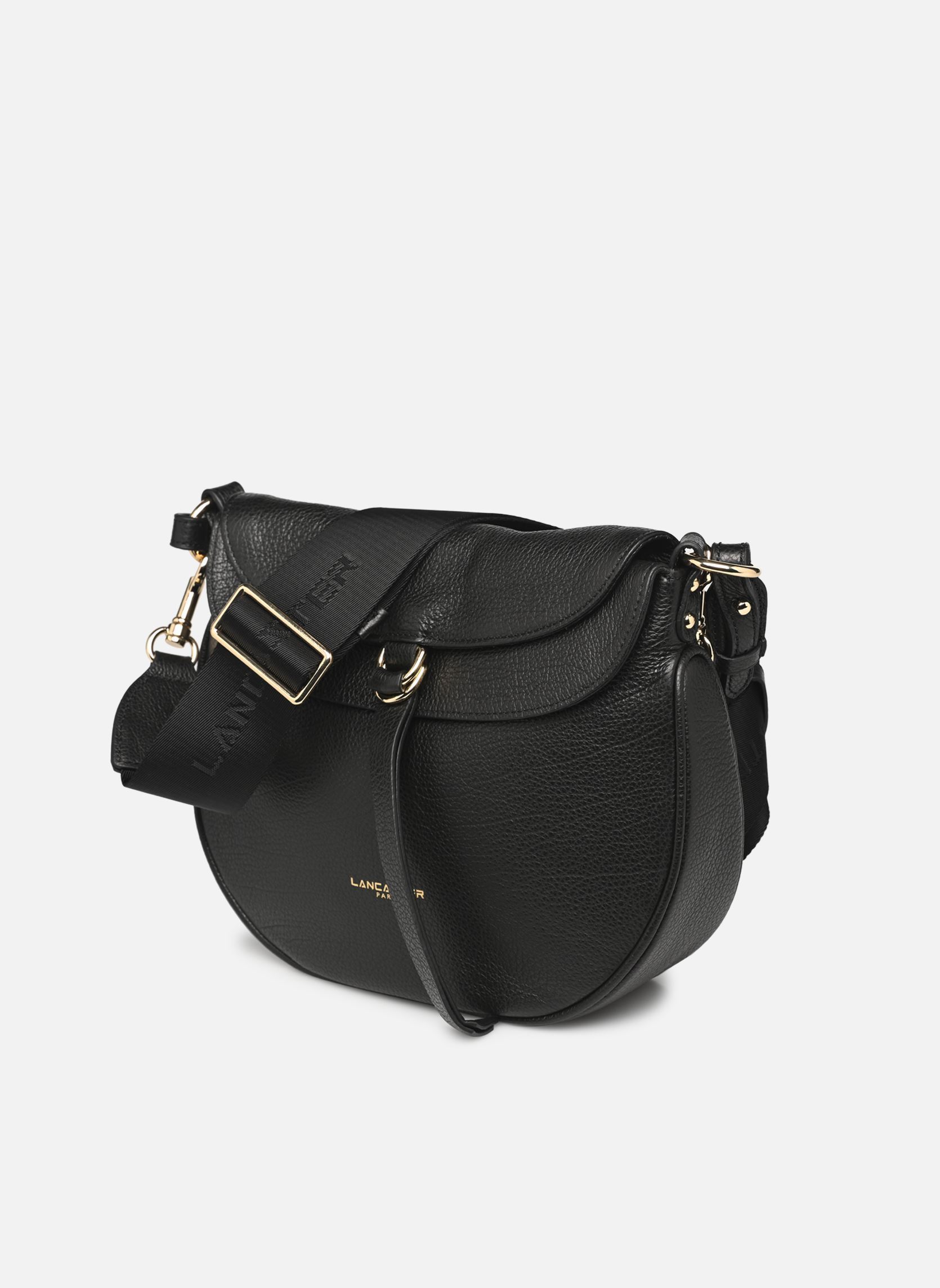Sacs bandoulière Sac besace A rabat aimanté M Dune Gaia femme noir Lancaster Sacs bandoulière Sac besace A rabat aimanté M Dune Gaia femme noir NOIR